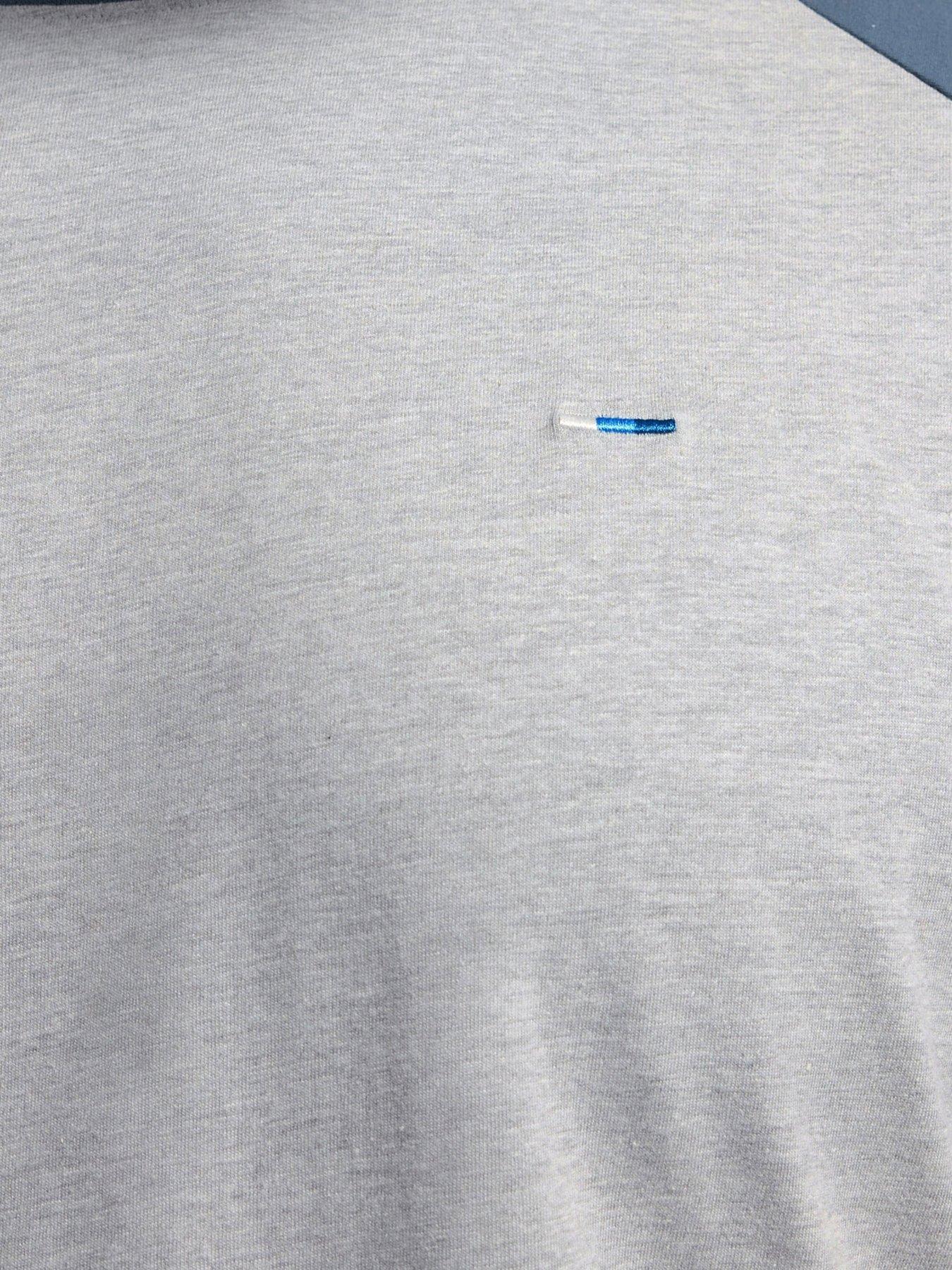 Image 4 of 5 of BadRhino Raglan T-Shirt - Blue