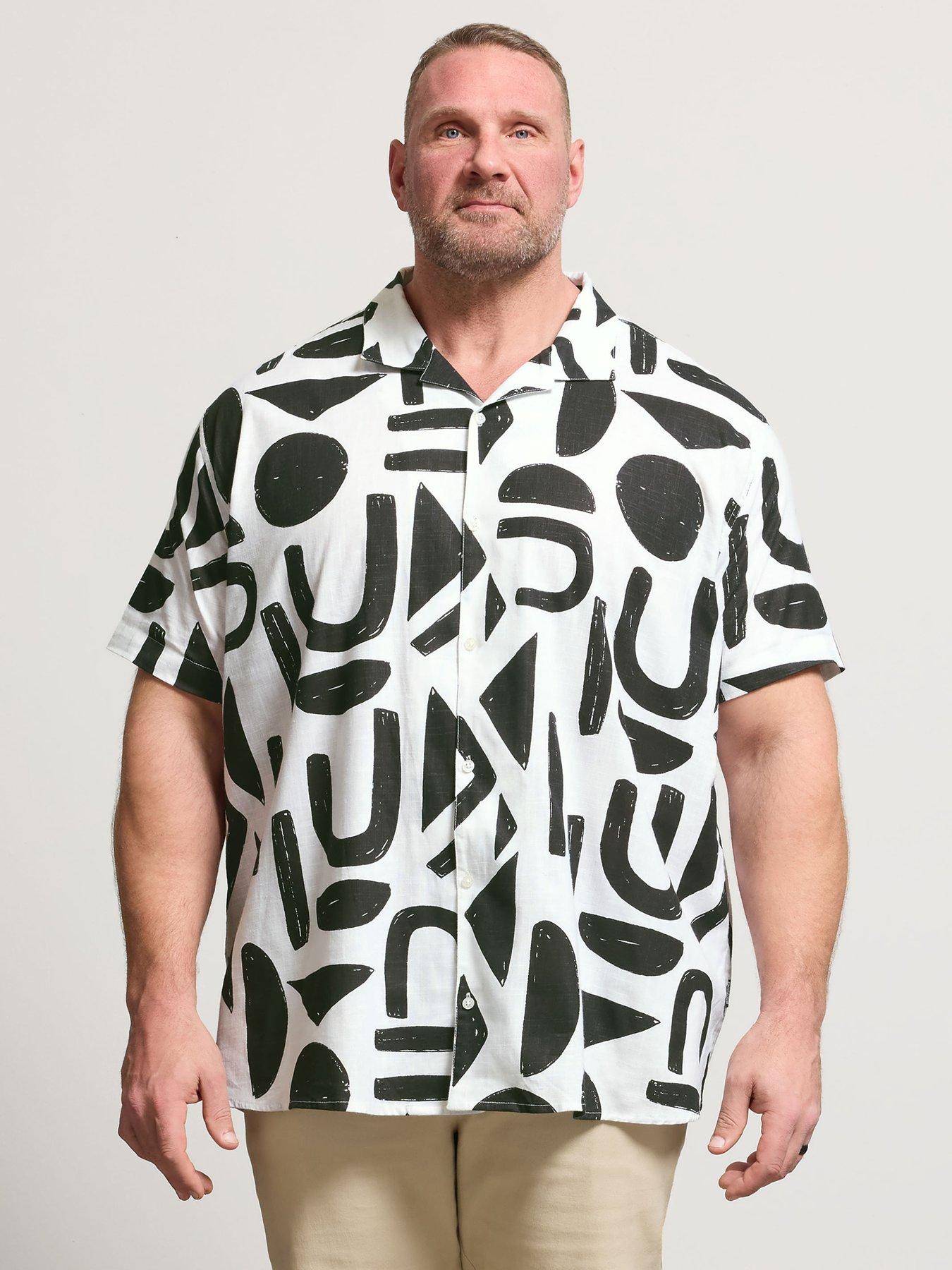BadRhino Badrhino Abstract Print Short Sleeve Shirt