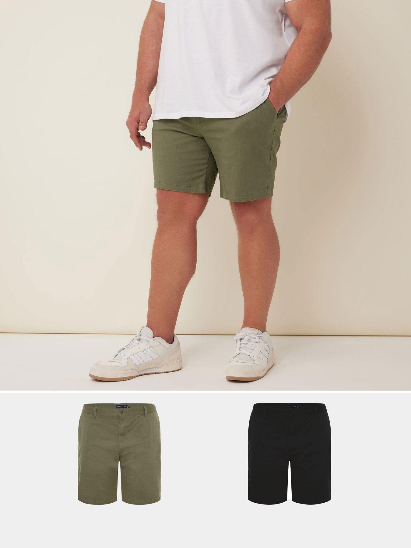 BadRhino 2 Pack Chino Shorts - Multi