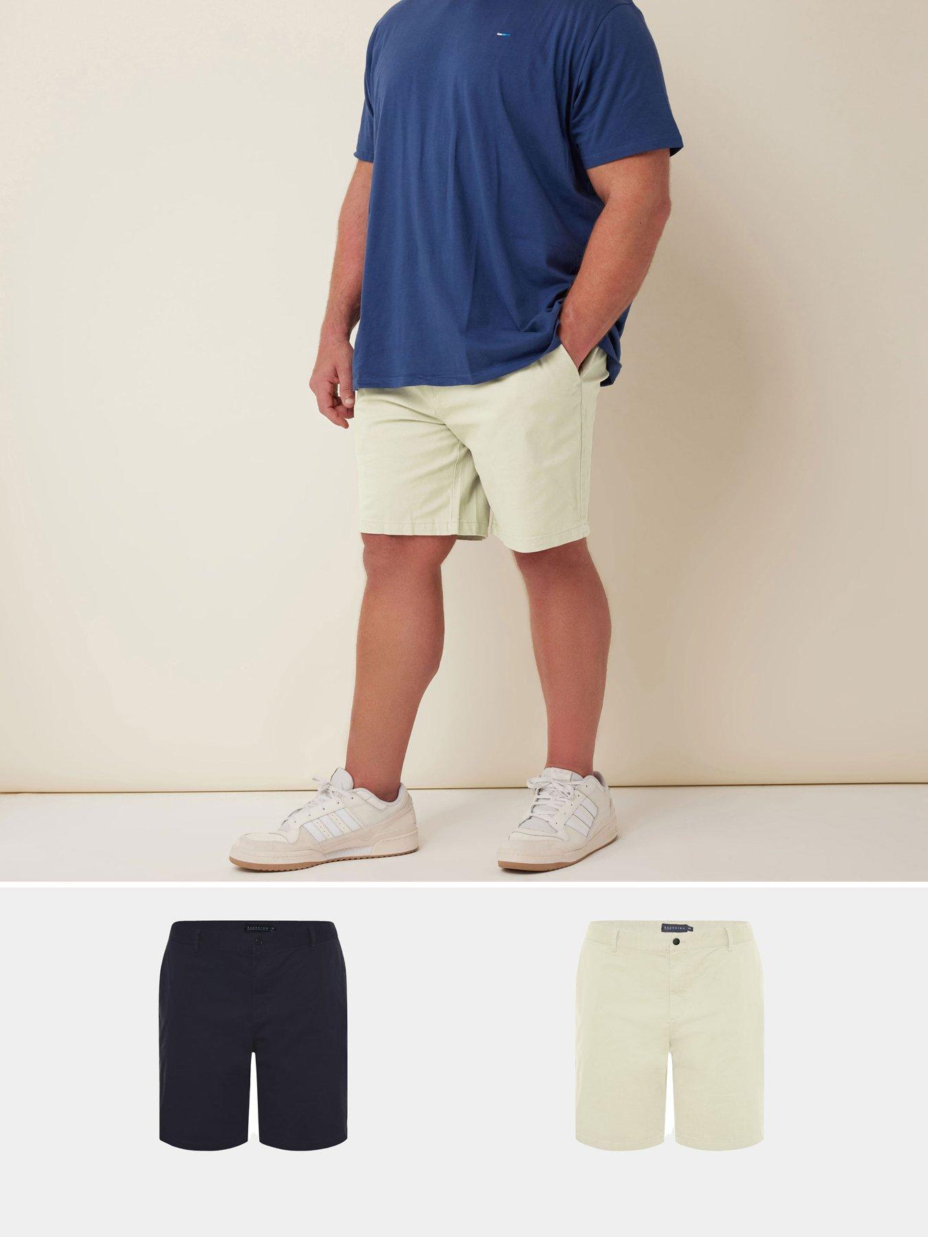 BadRhino 2 Pack Chino Shorts - Multi