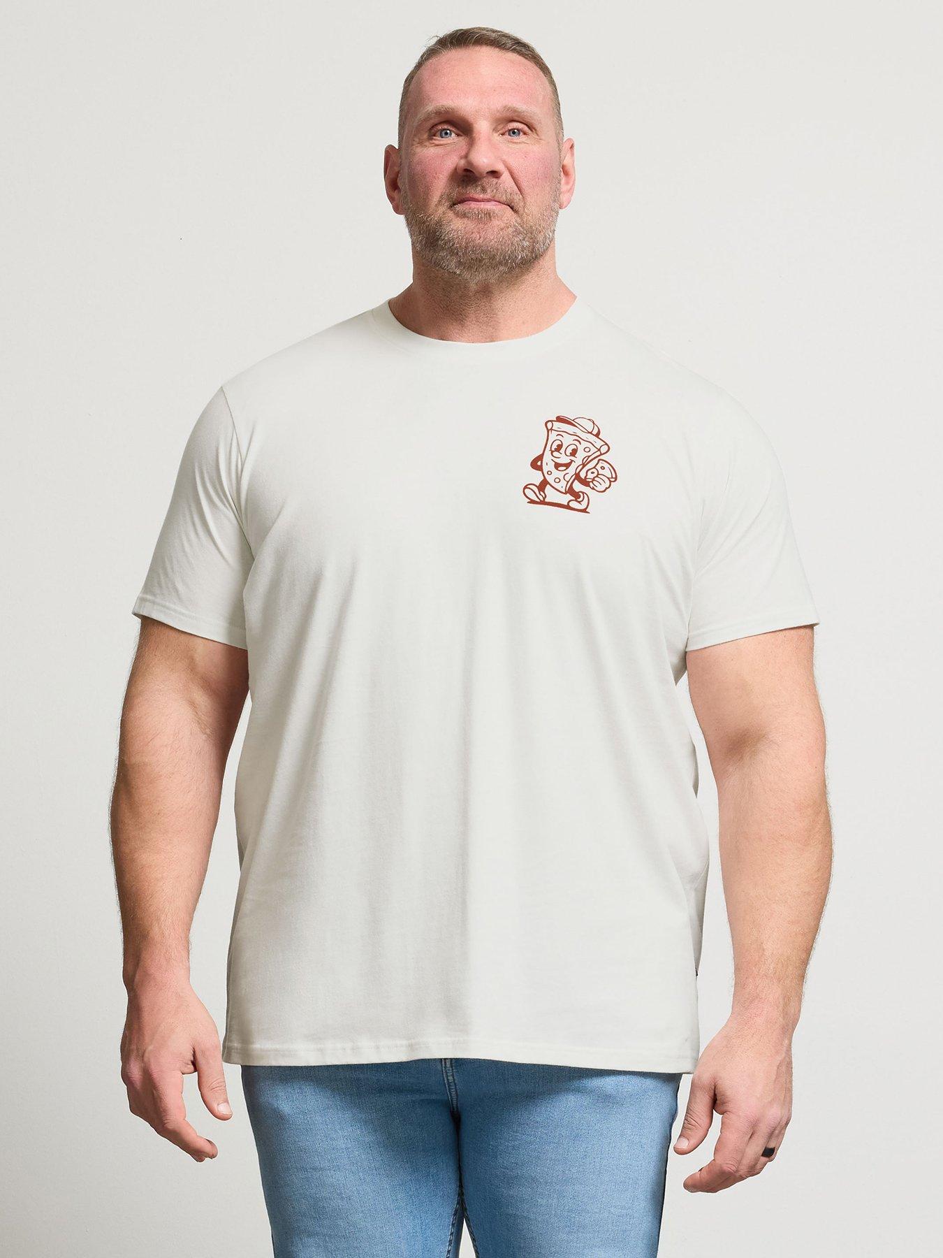 Image 1 of 5 of BadRhino Hot Slice T-Shirt - White