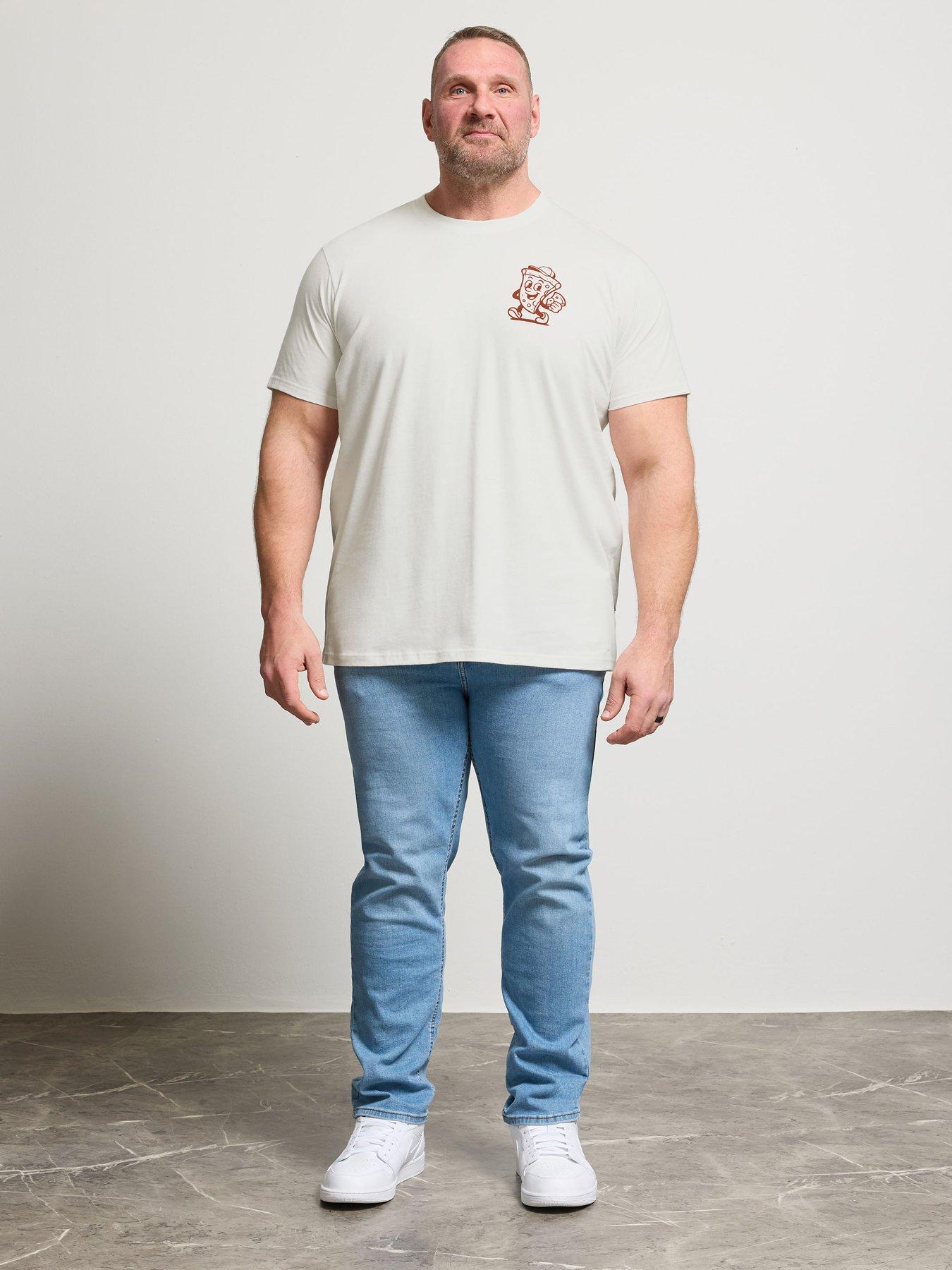 Image 3 of 5 of BadRhino Hot Slice T-Shirt - White
