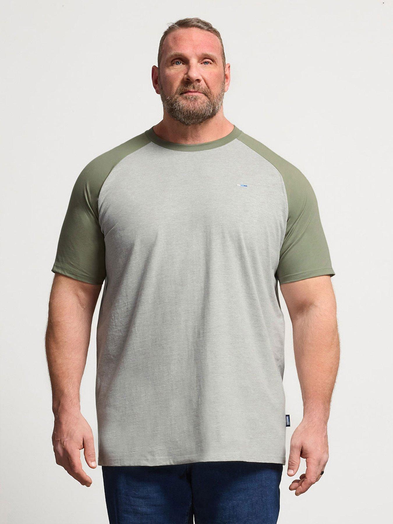 Image 1 of 5 of BadRhino Raglan Vetiver T-Shirt - Green