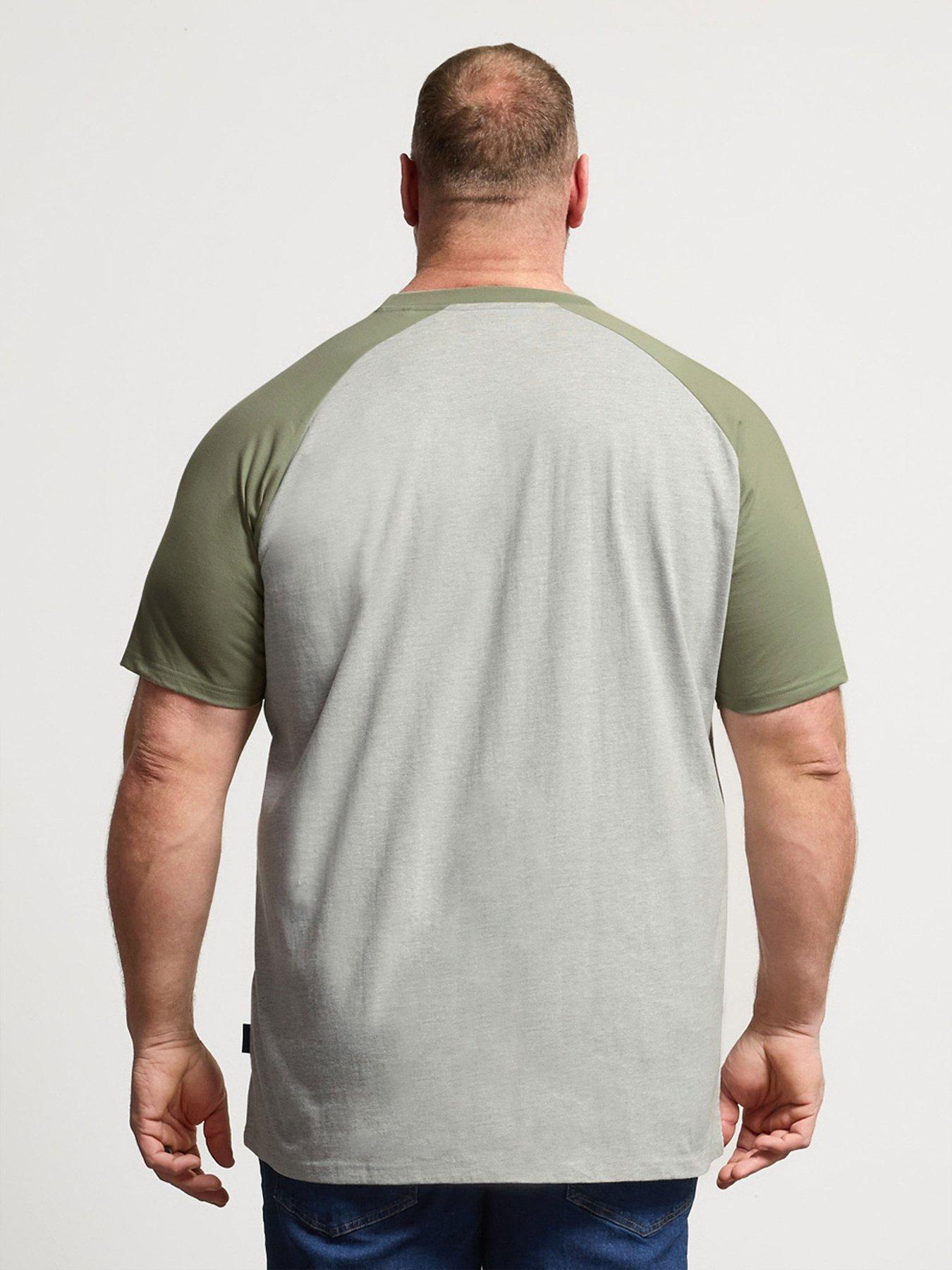 Image 2 of 5 of BadRhino Raglan Vetiver T-Shirt - Green