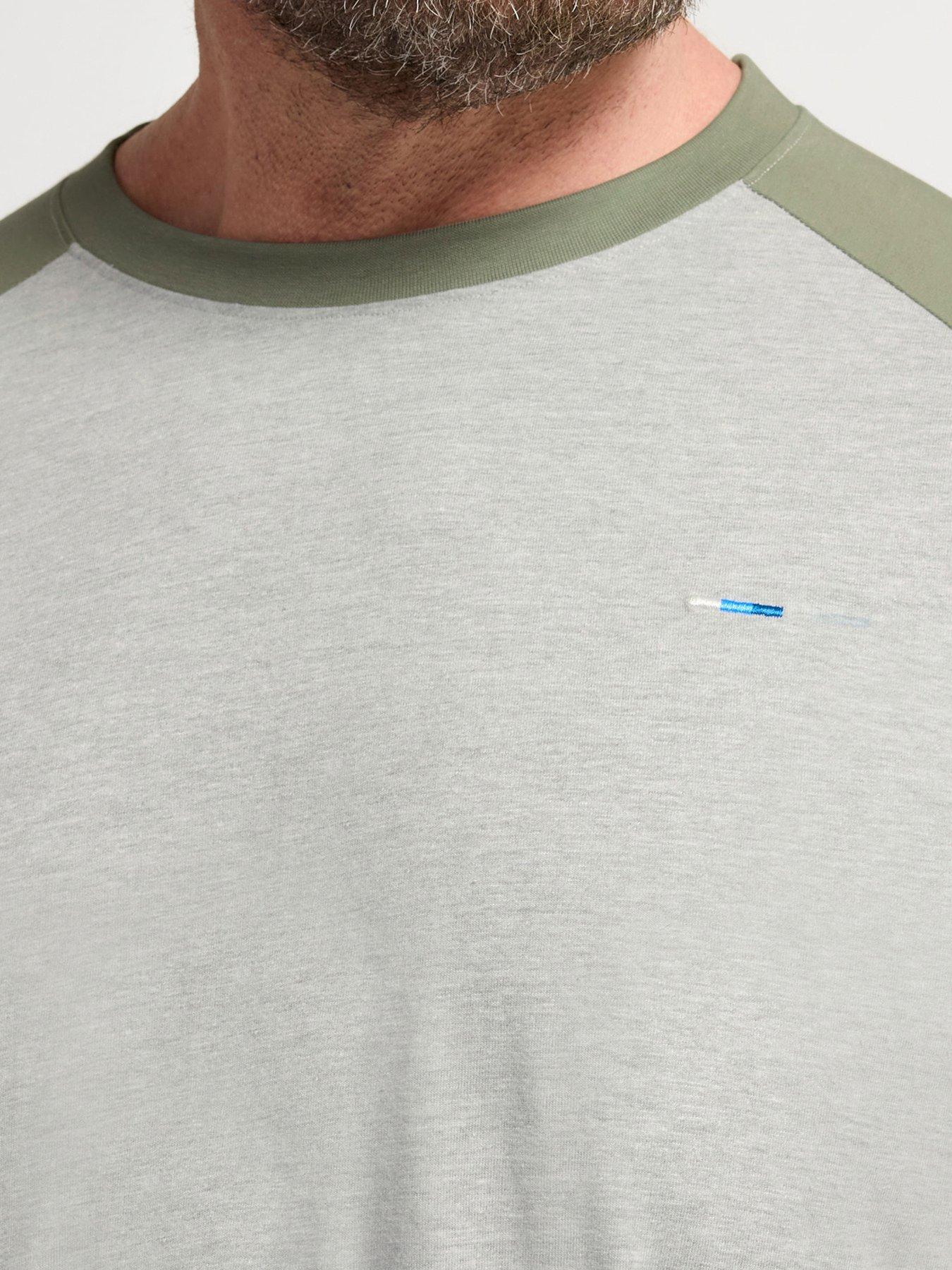 Image 4 of 5 of BadRhino Raglan Vetiver T-Shirt - Green
