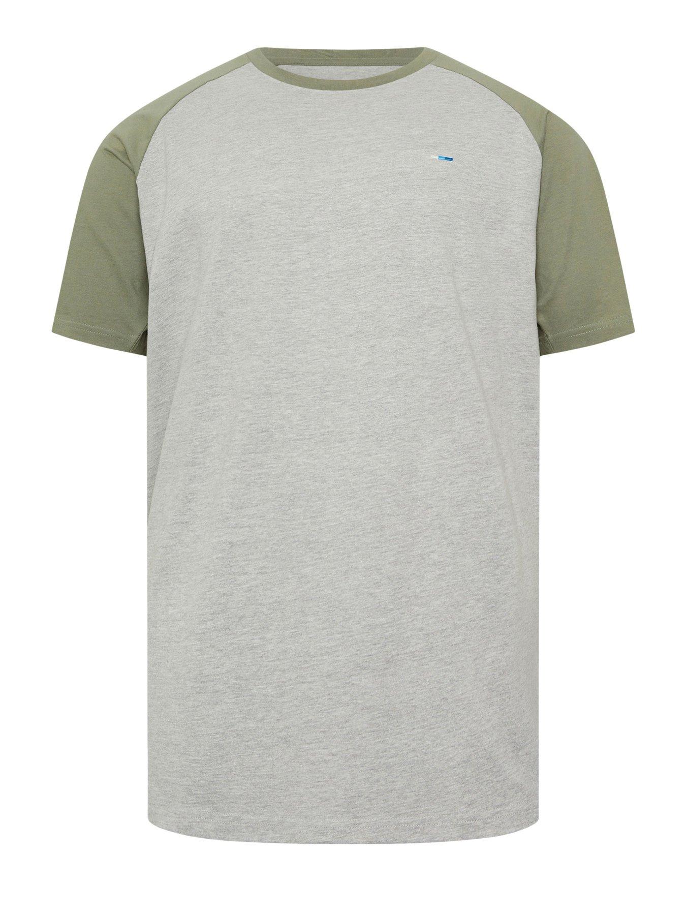 Image 5 of 5 of BadRhino Raglan Vetiver T-Shirt - Green