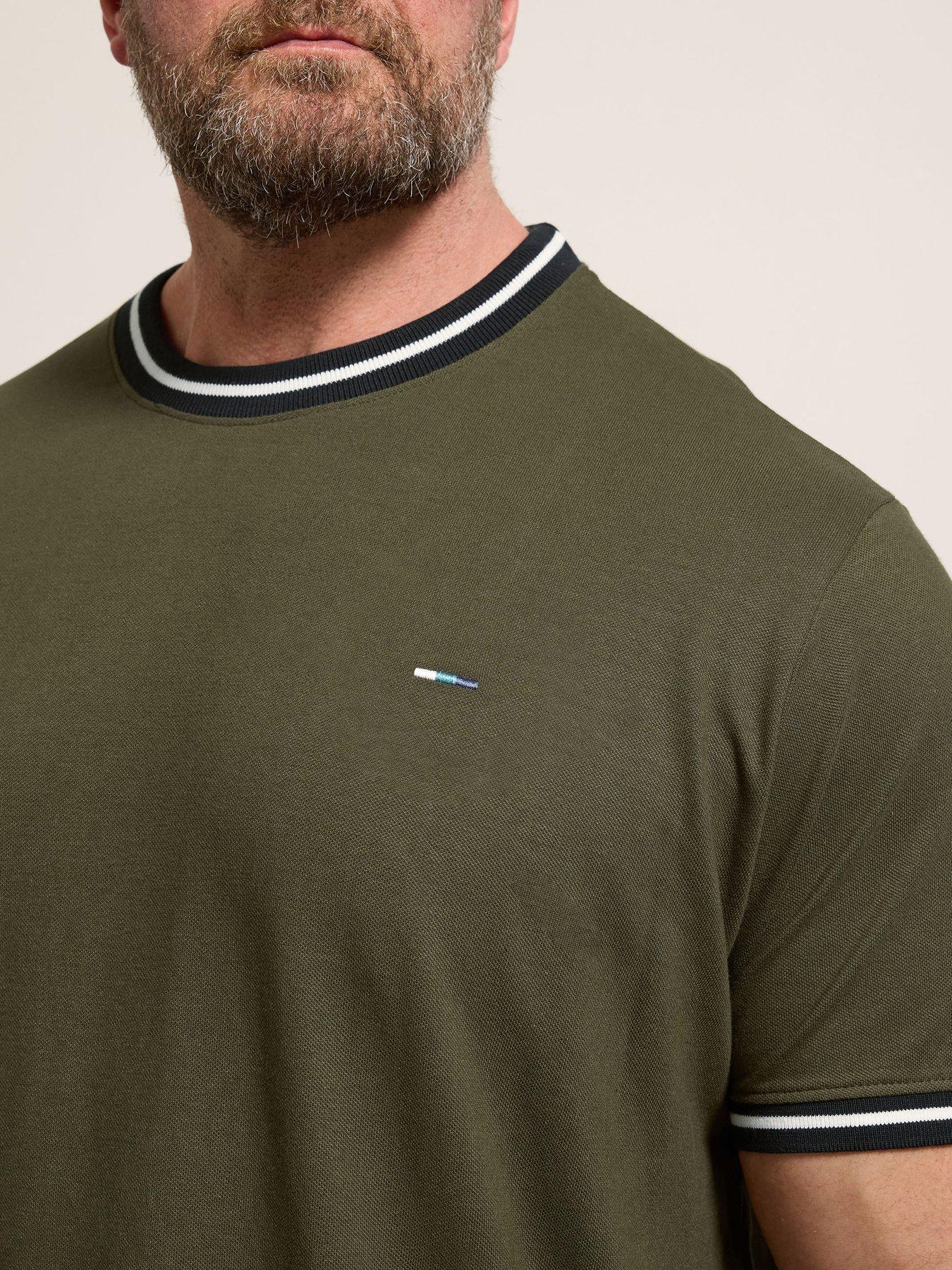 badrhino-pique-ringer-t-shirt-greenoutfit