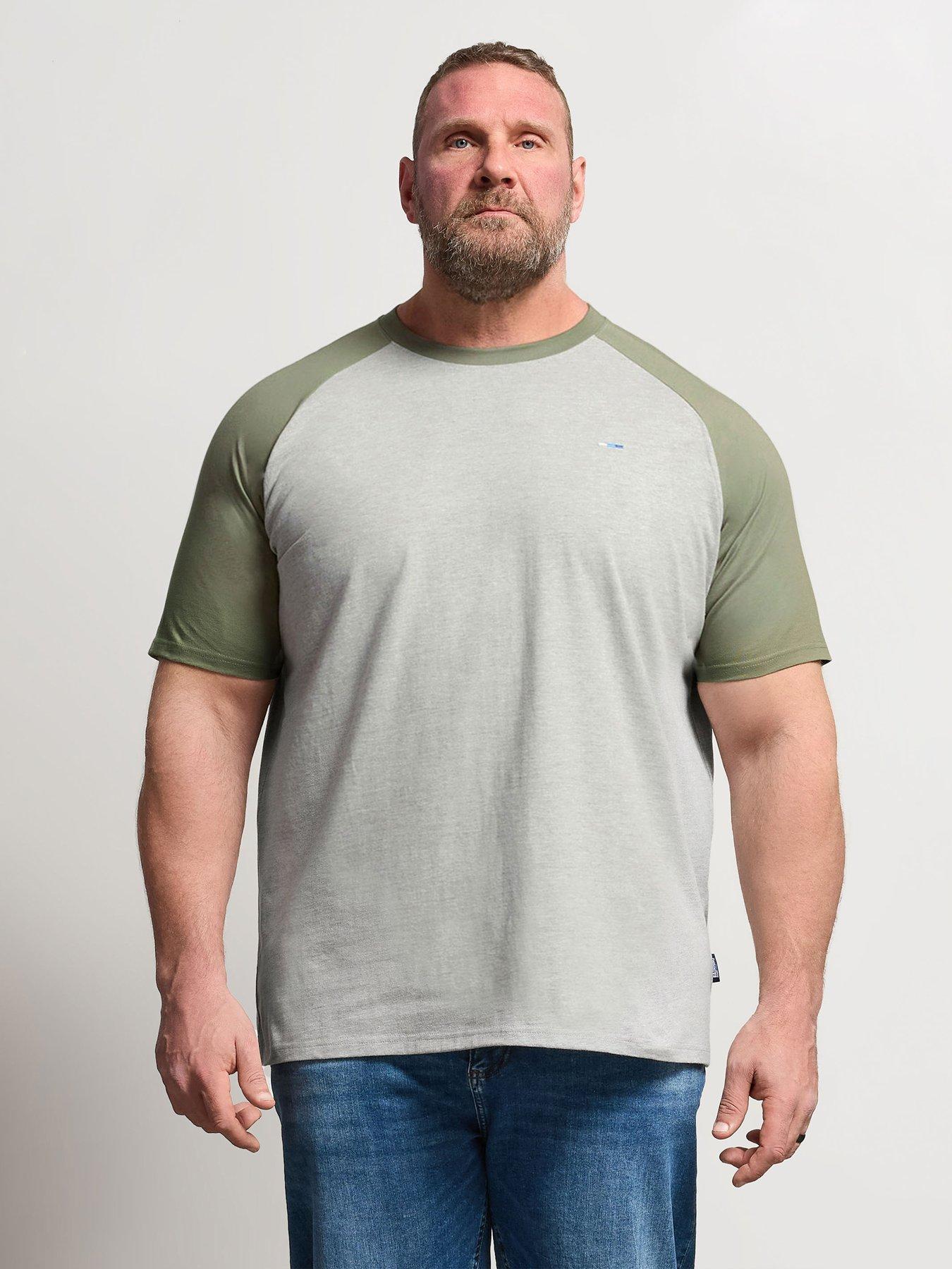 BadRhino Raglan Vetiver T-Shirt - Green