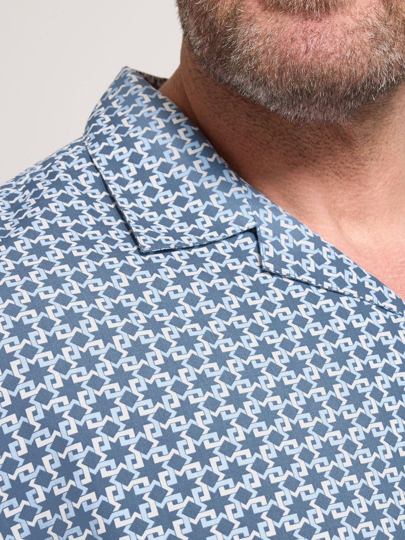 badrhino-poplin-short-sleeve-shirt-blueoutfit