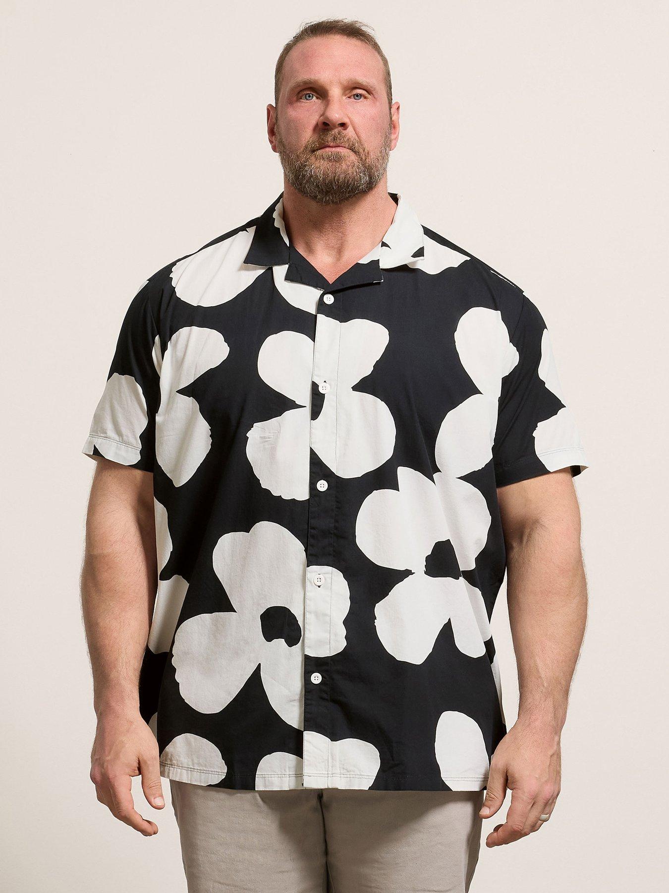 BadRhino Badrhino Floral Poplin Short Sleeve Shirt