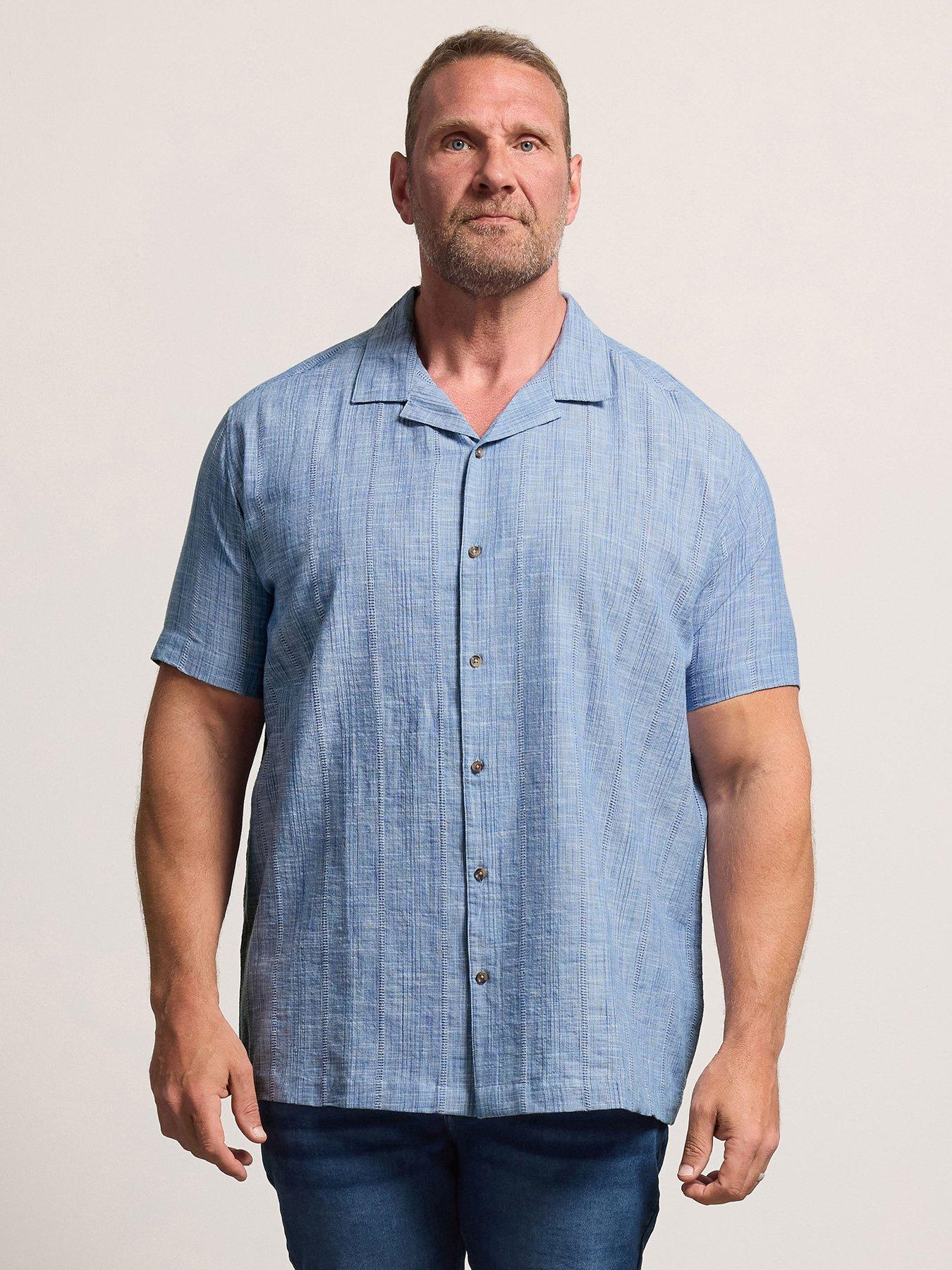 BadRhino Badrhino Slub Textured Short Sleeve Shirt