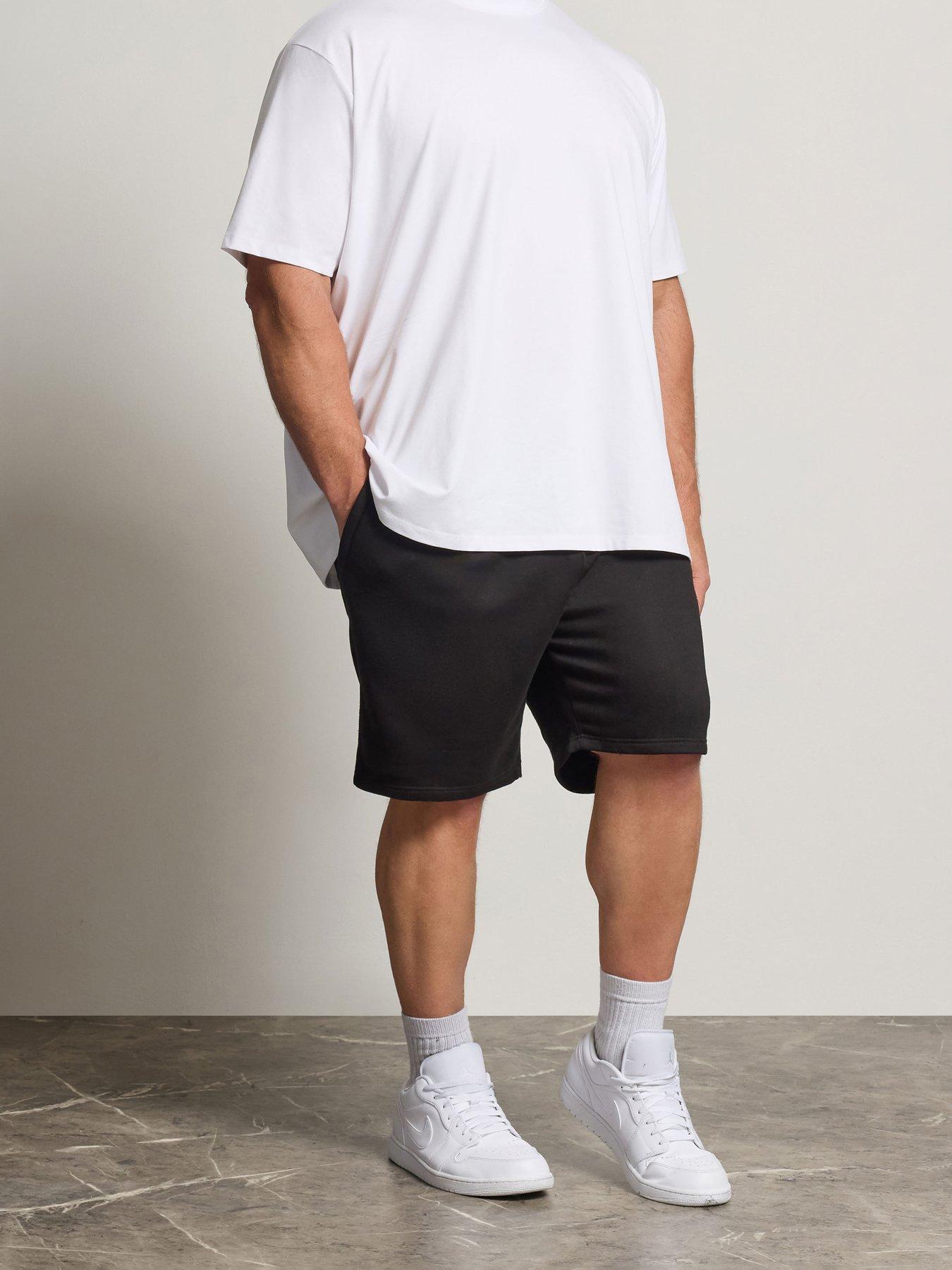 BadRhino Jogger Shorts With Pocket Zips - Black