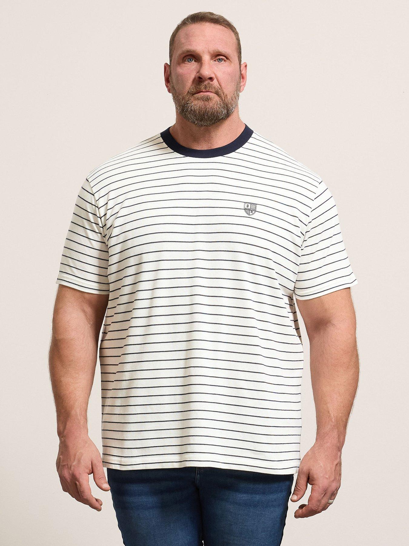 BadRhino Badrhino Pique Stripe T-shirt