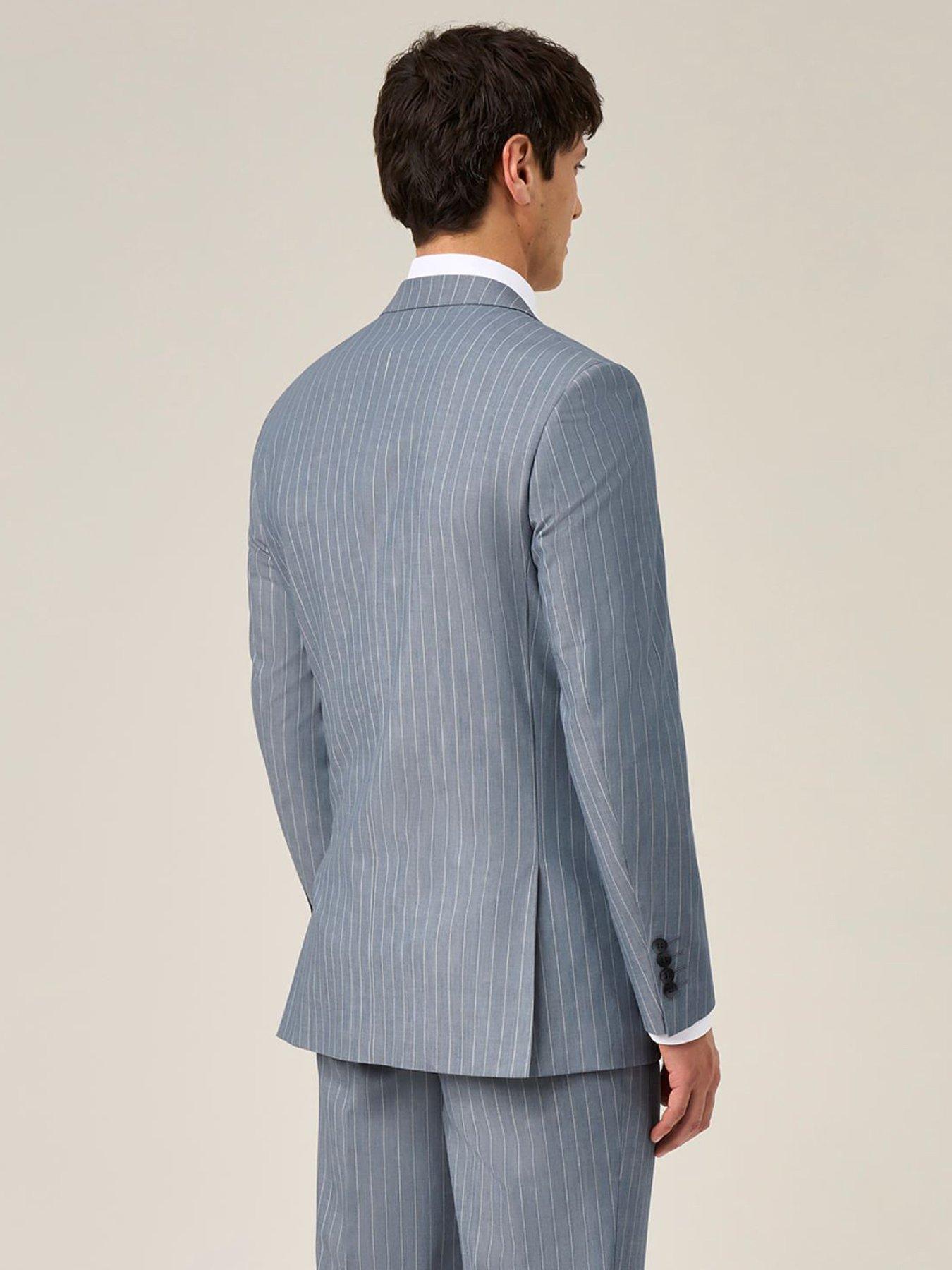 Image 2 of 6 of Skopes Skopes Levins Pinstripe Tailored Fit Suit Jacket