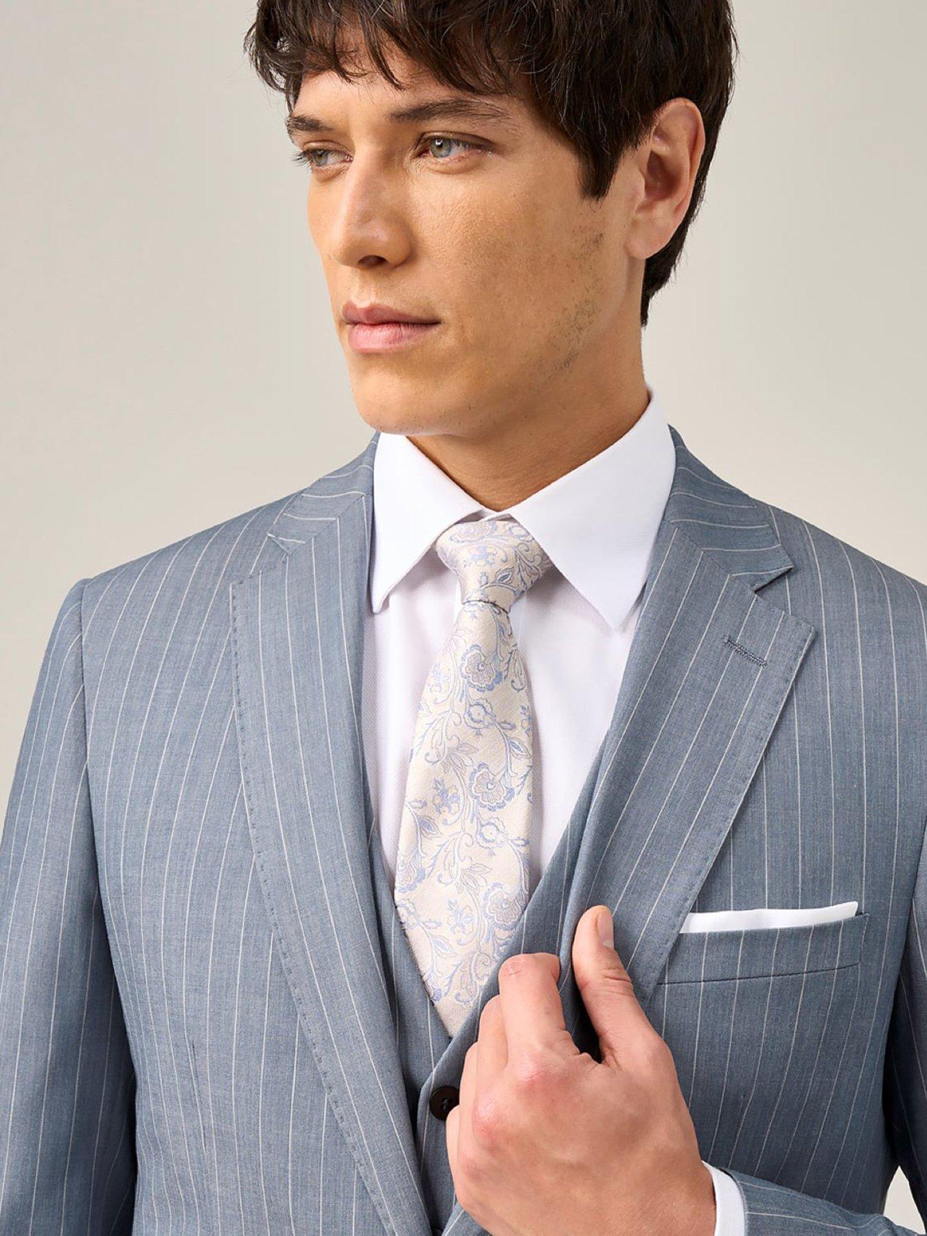 Image 4 of 6 of Skopes Skopes Levins Pinstripe Tailored Fit Suit Jacket