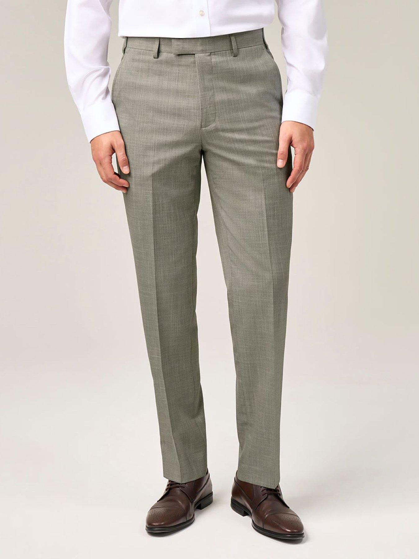 Skopes Redding Tailored Fit Suit Trousers - Light Green