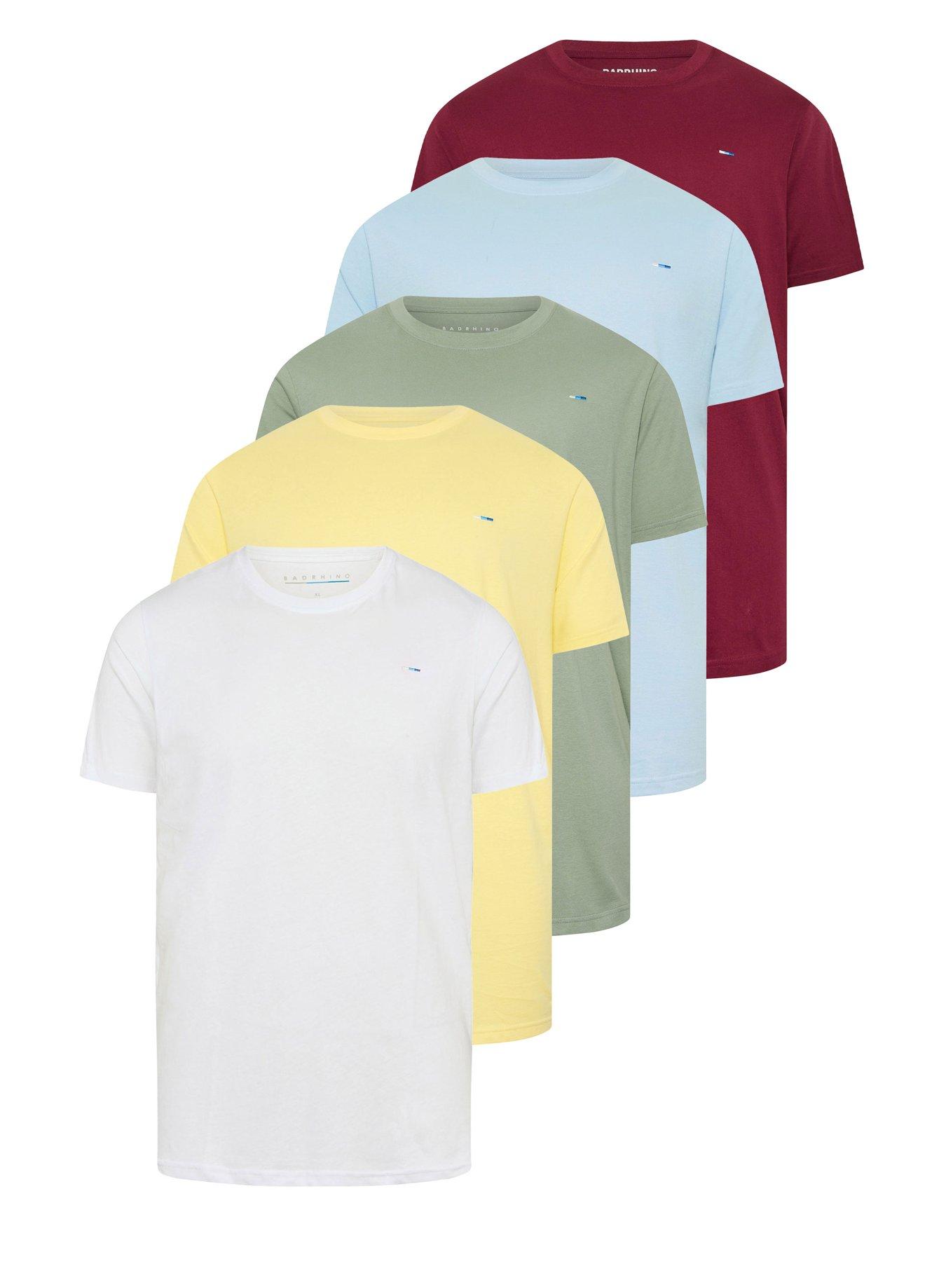 Image 5 of 5 of BadRhino 5 Pack T-Shirts - Multi