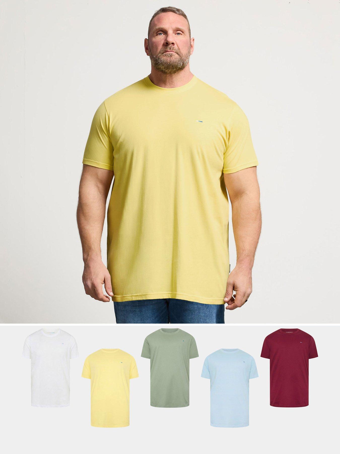 Image 1 of 6 of BadRhino 5 Pack T-Shirts - Red