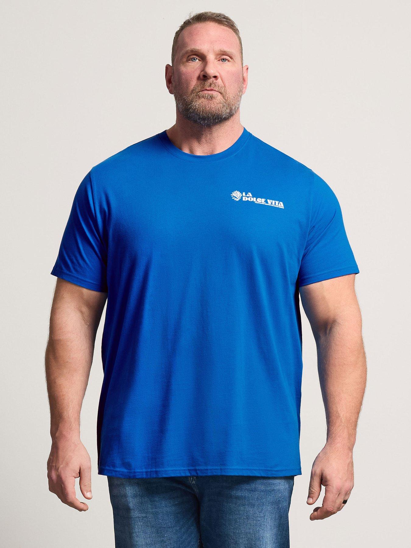 Image 1 of 5 of BadRhino Amalfi Coast T-Shirt - Blue
