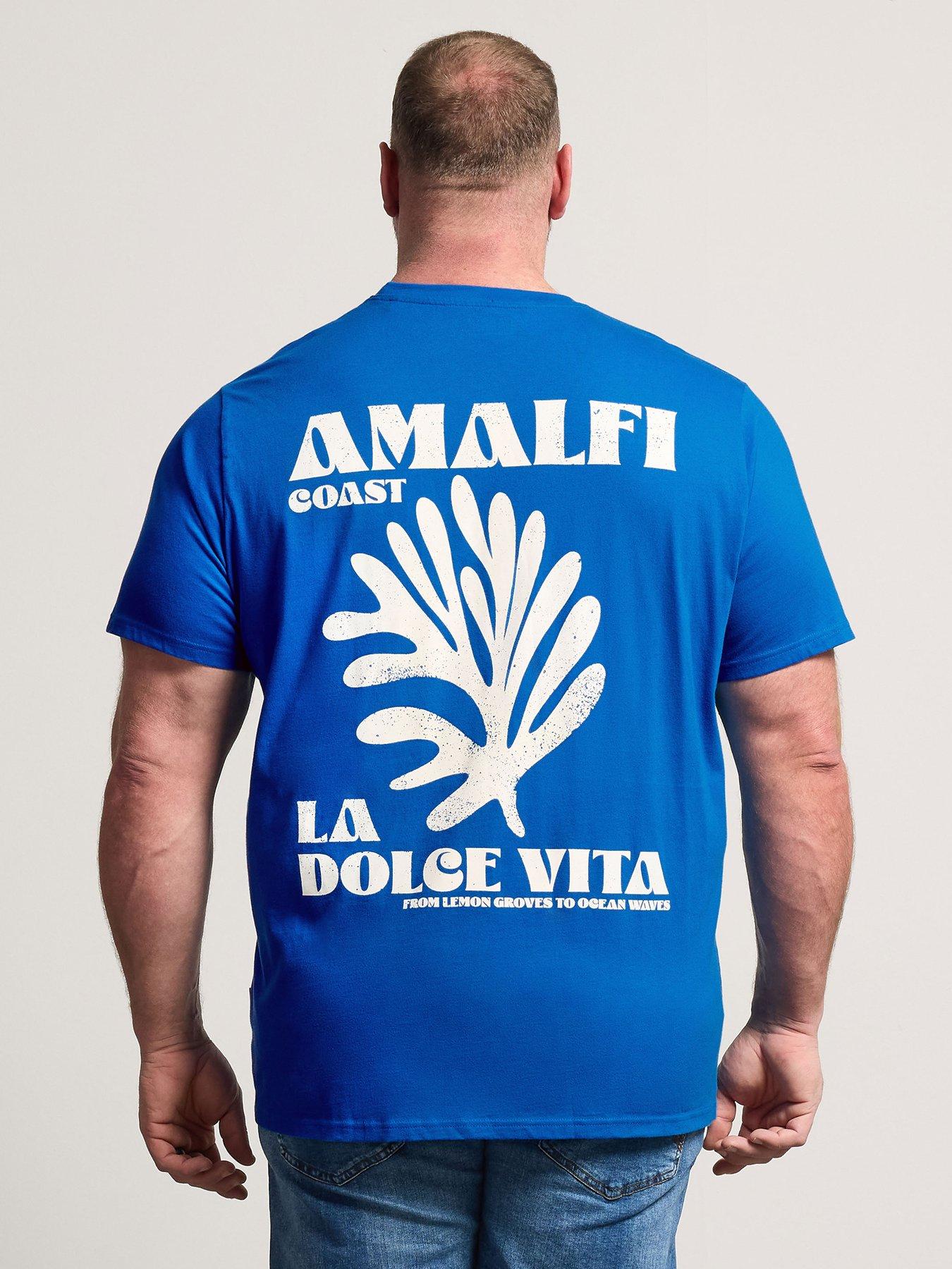 Image 2 of 5 of BadRhino Amalfi Coast T-Shirt - Blue