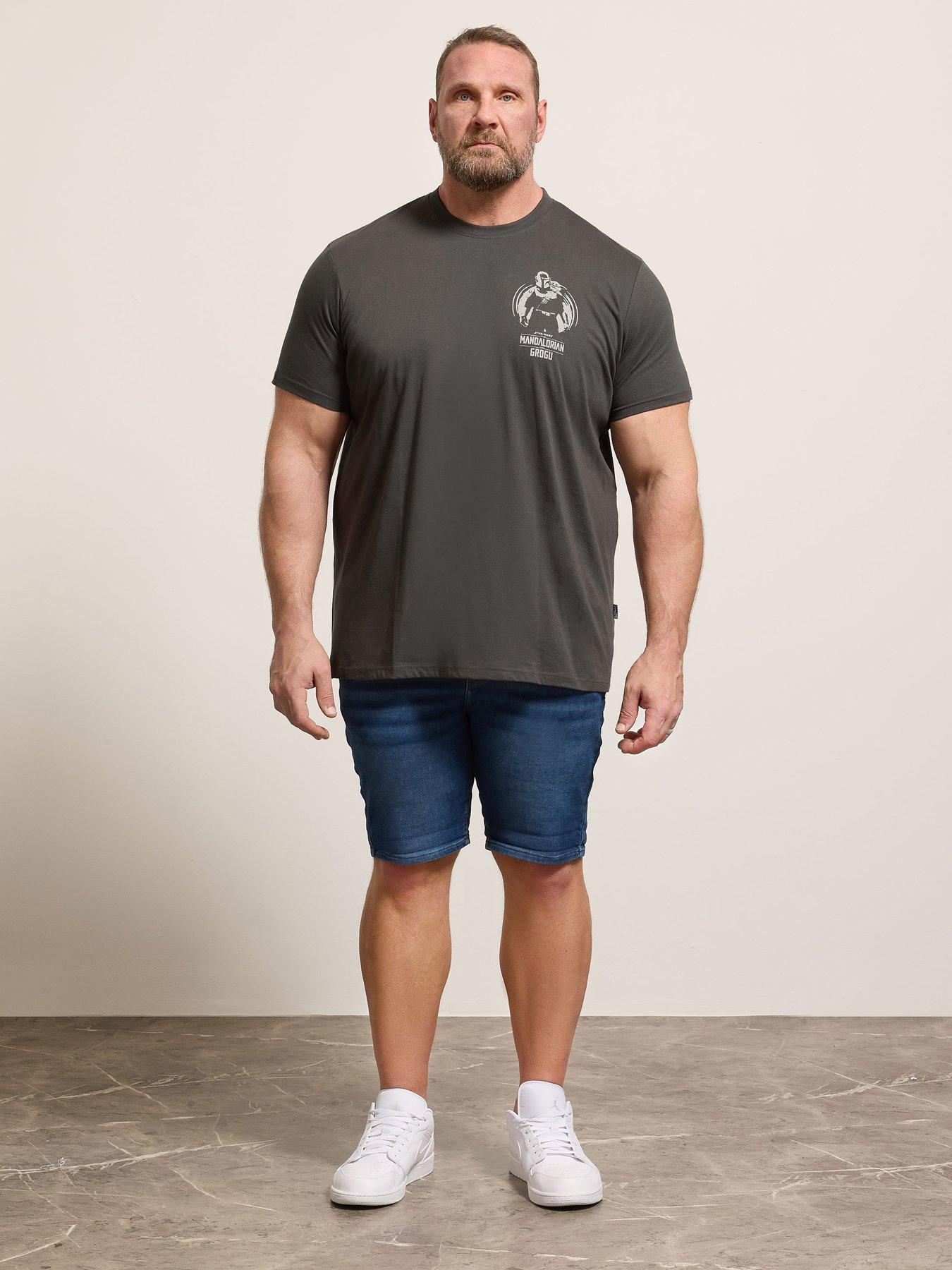 Image 3 of 6 of BadRhino Mandalorian And Grogu T-Shirt - Grey