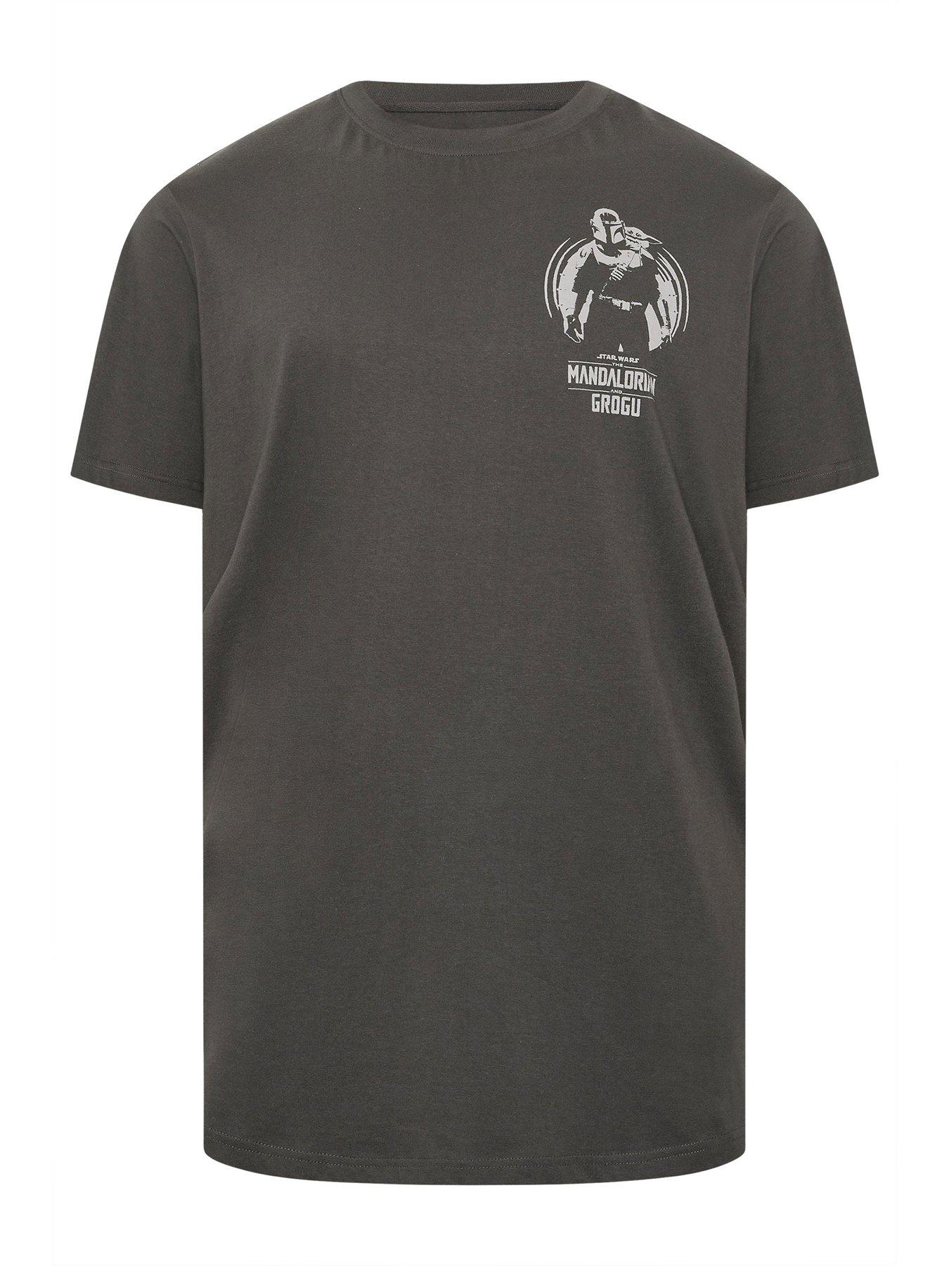 Image 6 of 6 of BadRhino Mandalorian And Grogu T-Shirt - Grey