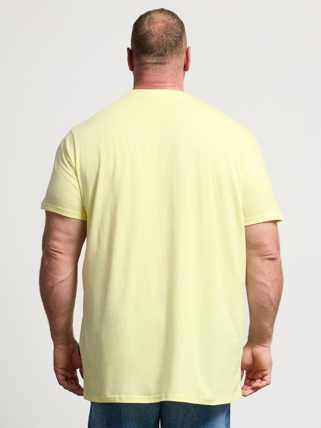 Image 2 of 5 of BadRhino 3 Pack Long T-Shirts - Yellow