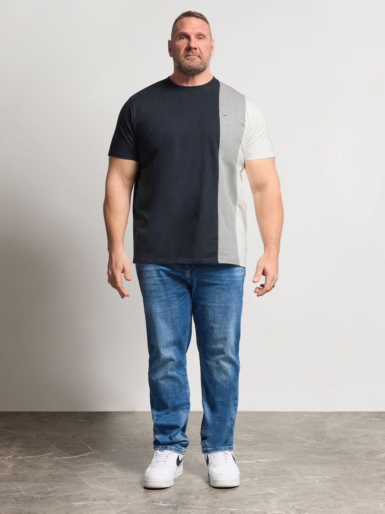 Image 3 of 5 of BadRhino Cut &amp; Sew T-Shirt - Black