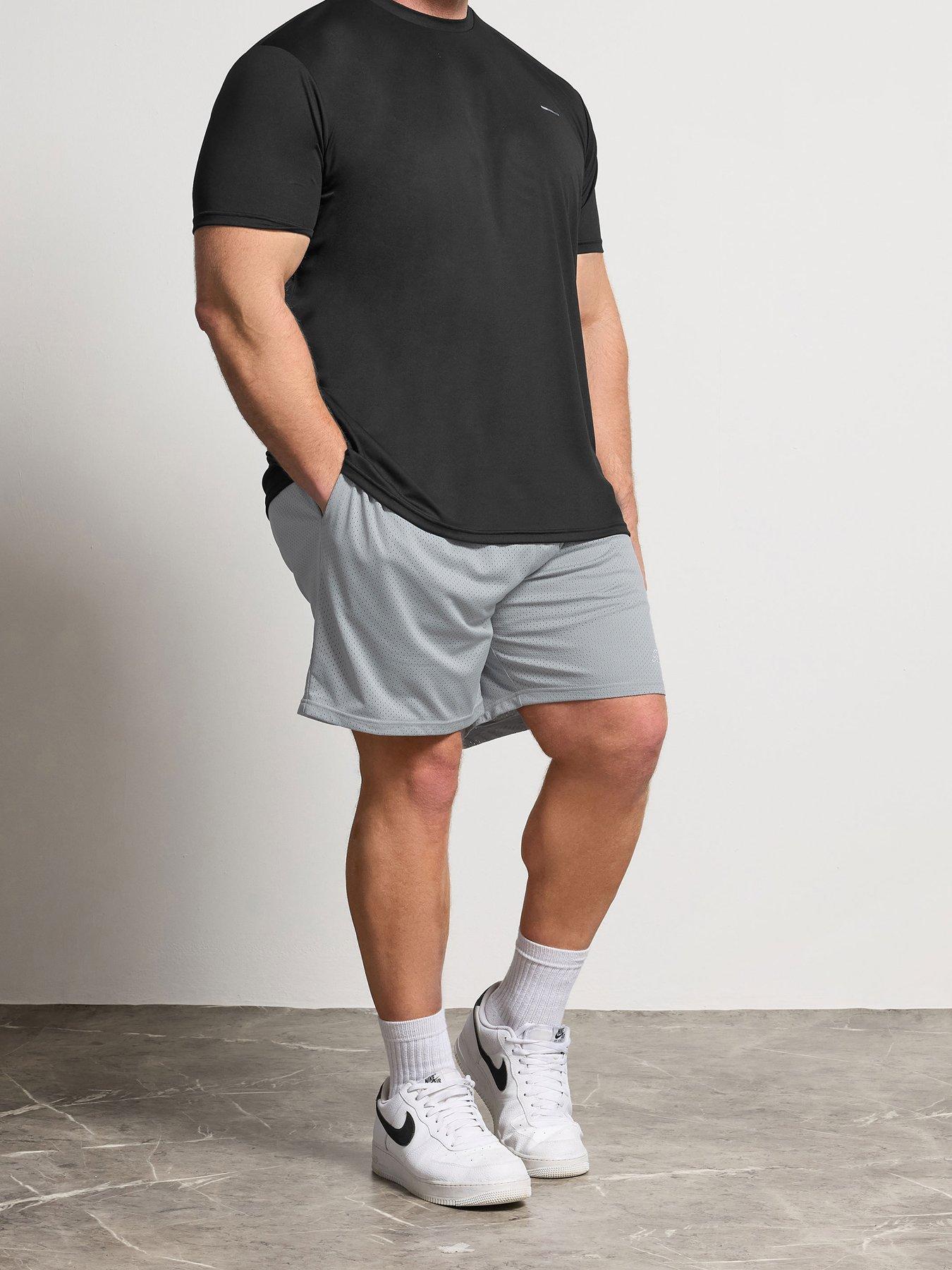 BadRhino Lightweight Mesh Shorts - Grey