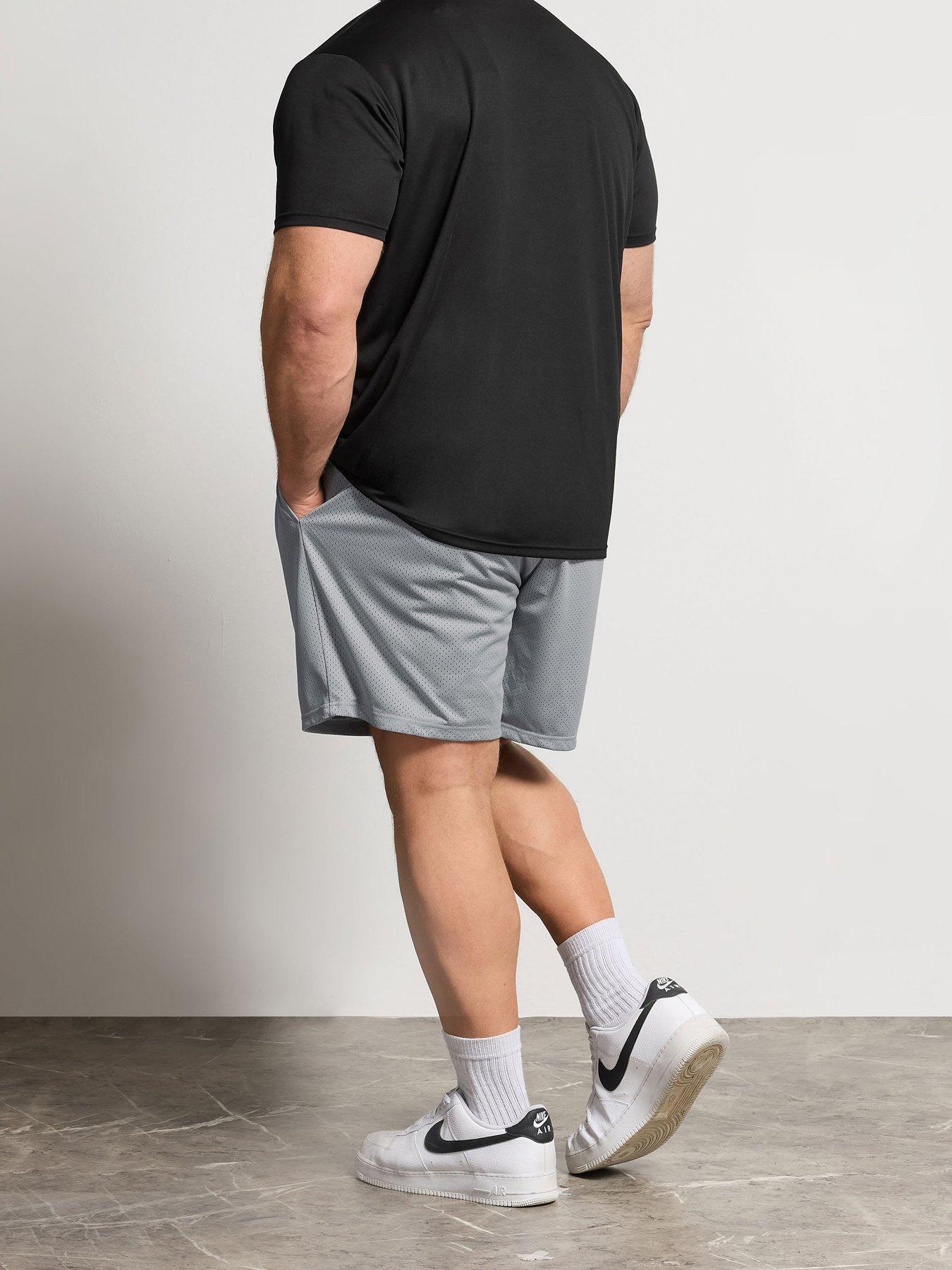 Image 2 of 5 of BadRhino Lightweight Mesh Shorts - Grey