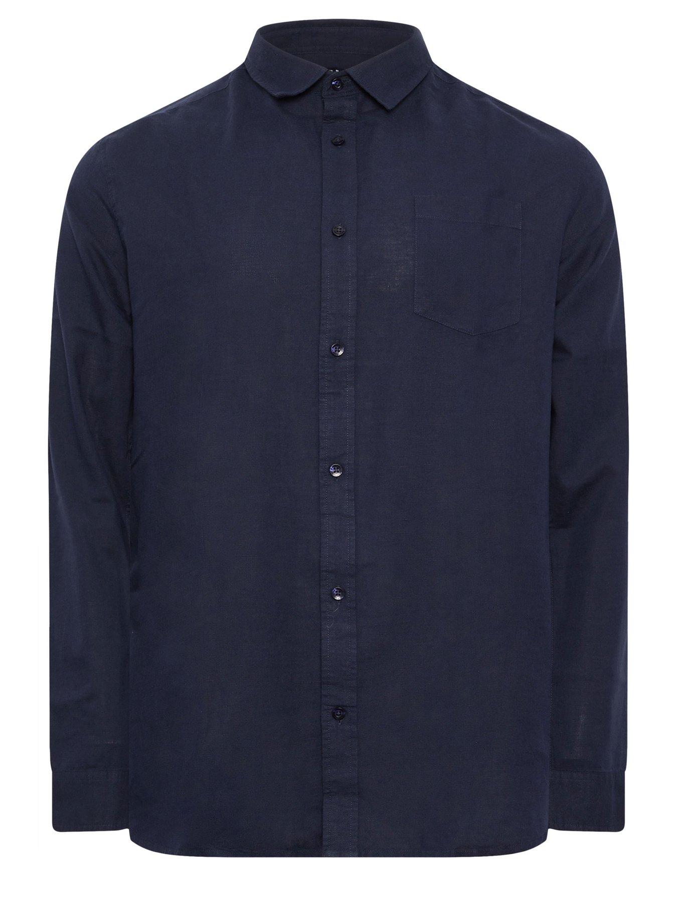 badrhino-long-sleeve-linen-shirt-bluedetail