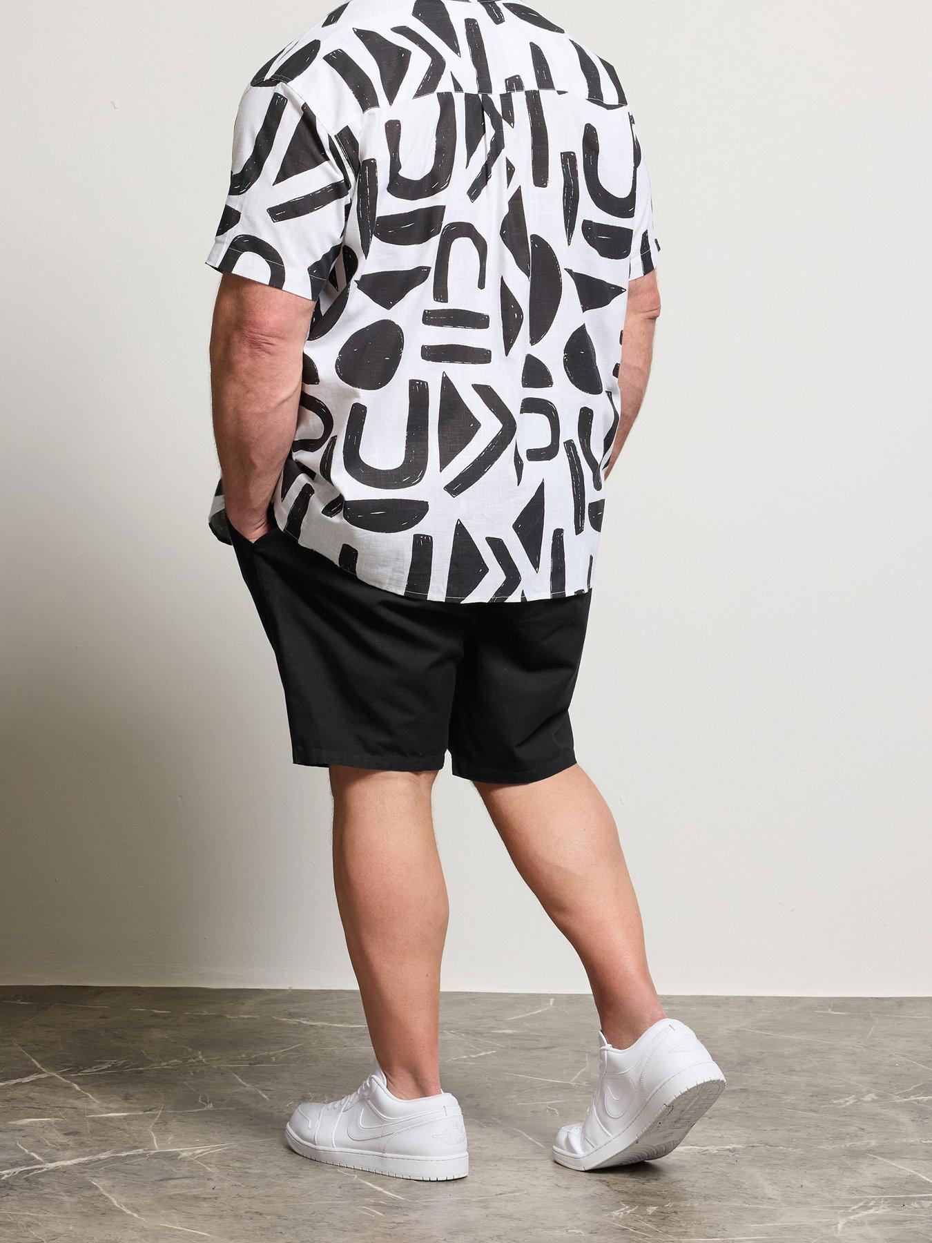 Image 2 of 5 of BadRhino Badrhino Linen Shorts