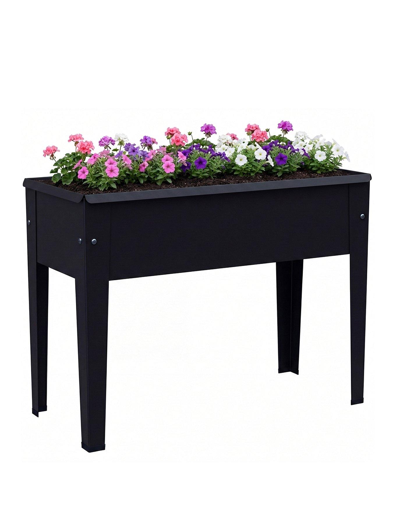 Image 2 of 7 of OutSunny raised Garden Bed 60L x 27W x 45H cm