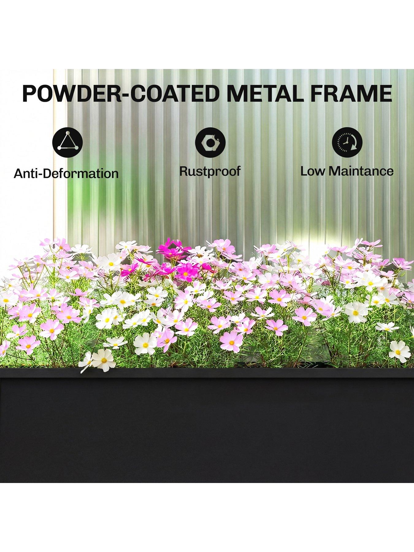 Image 6 of 7 of OutSunny raised Garden Bed 60L x 27W x 45H cm