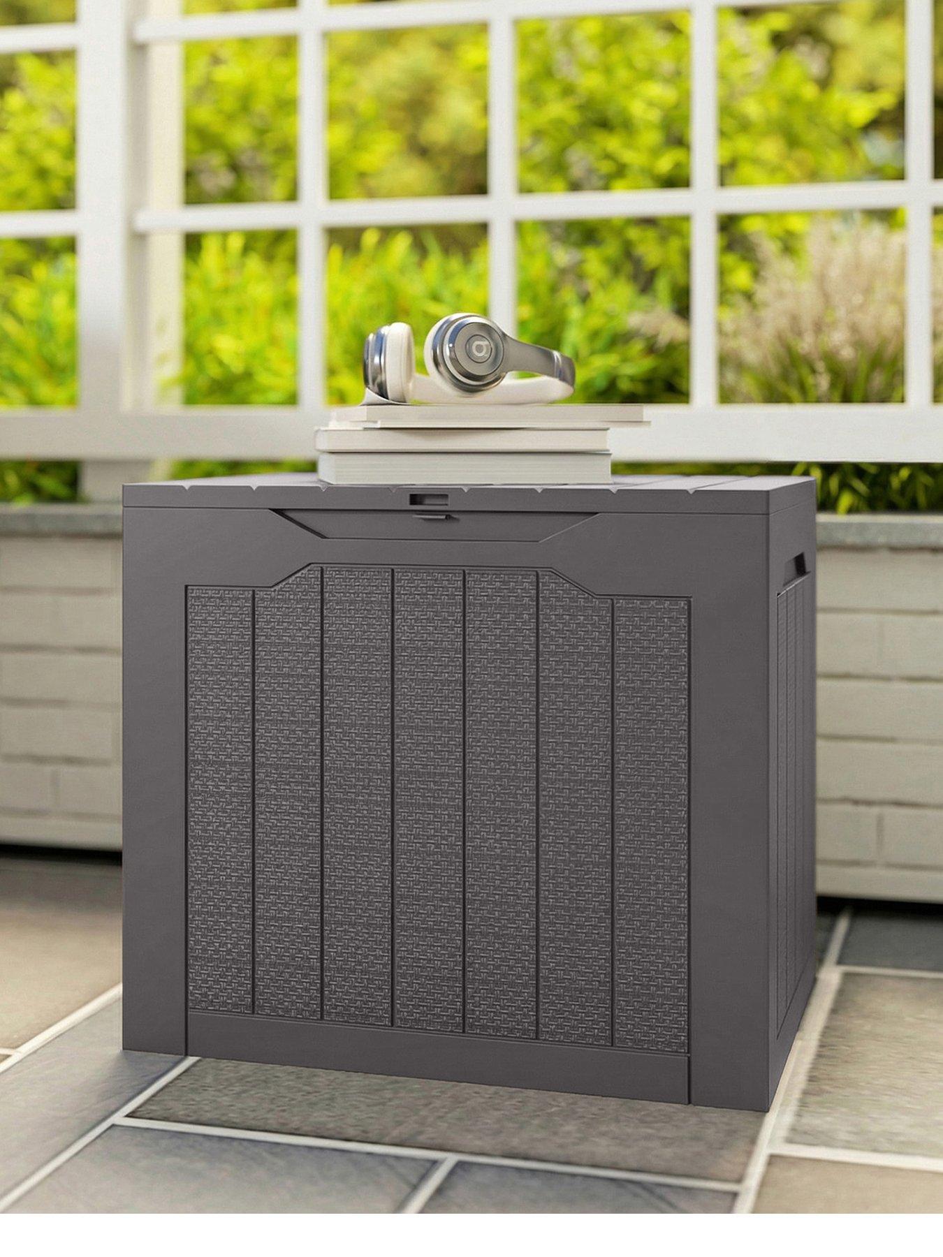 Image 2 of 7 of OutSunny Outdoor Storage Box (L 56 x W 41 x H 50 cm) - Brown