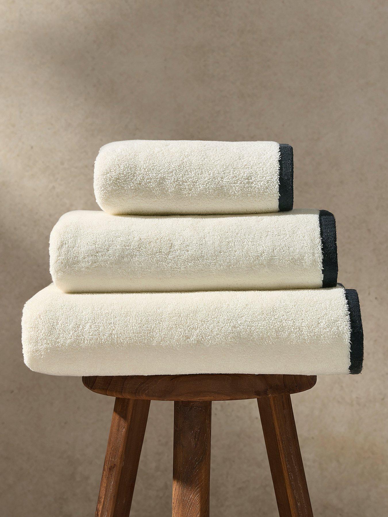 Dusk Palma Contrast Edge Bath Sheet