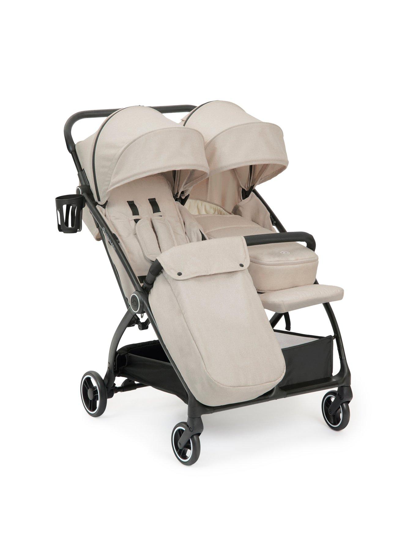 ickle-bubba-aries-double-prime-autofold-stroller-stonestillFront