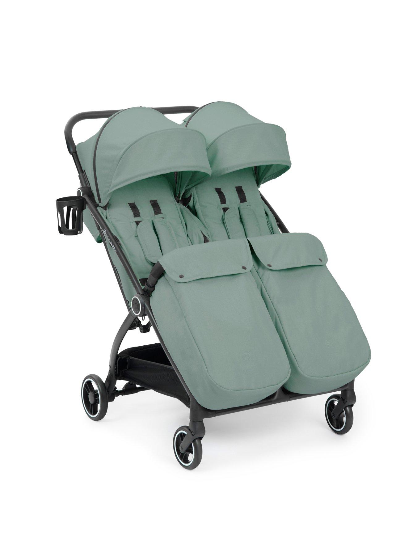 ickle-bubba-aries-double-prime-autofold-stroller-sage-greenback