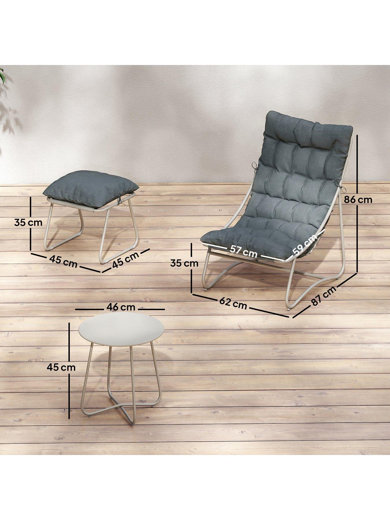 outsunny-outdoor-chair-with-footstool-cushions-and-tableback