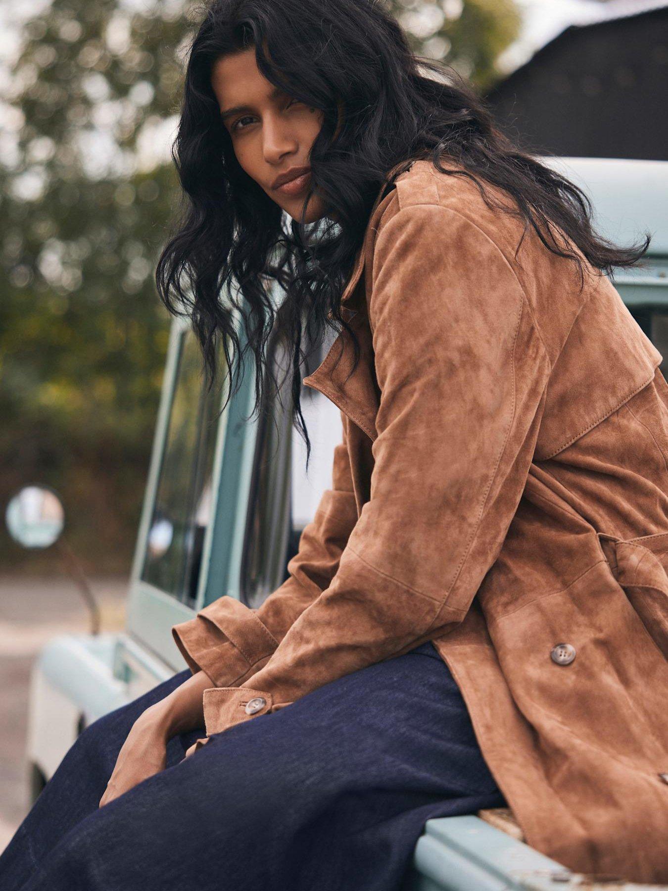 mint-velvet-suede-trench-coat-tandetail