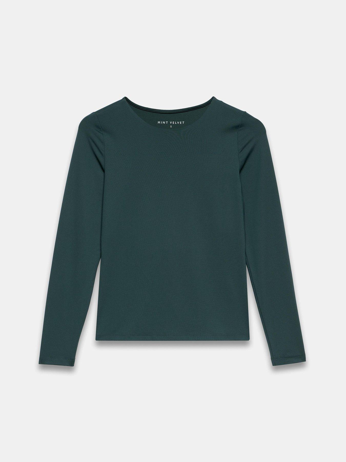 mint-velvet-layering-crew-neck-top-greendetail