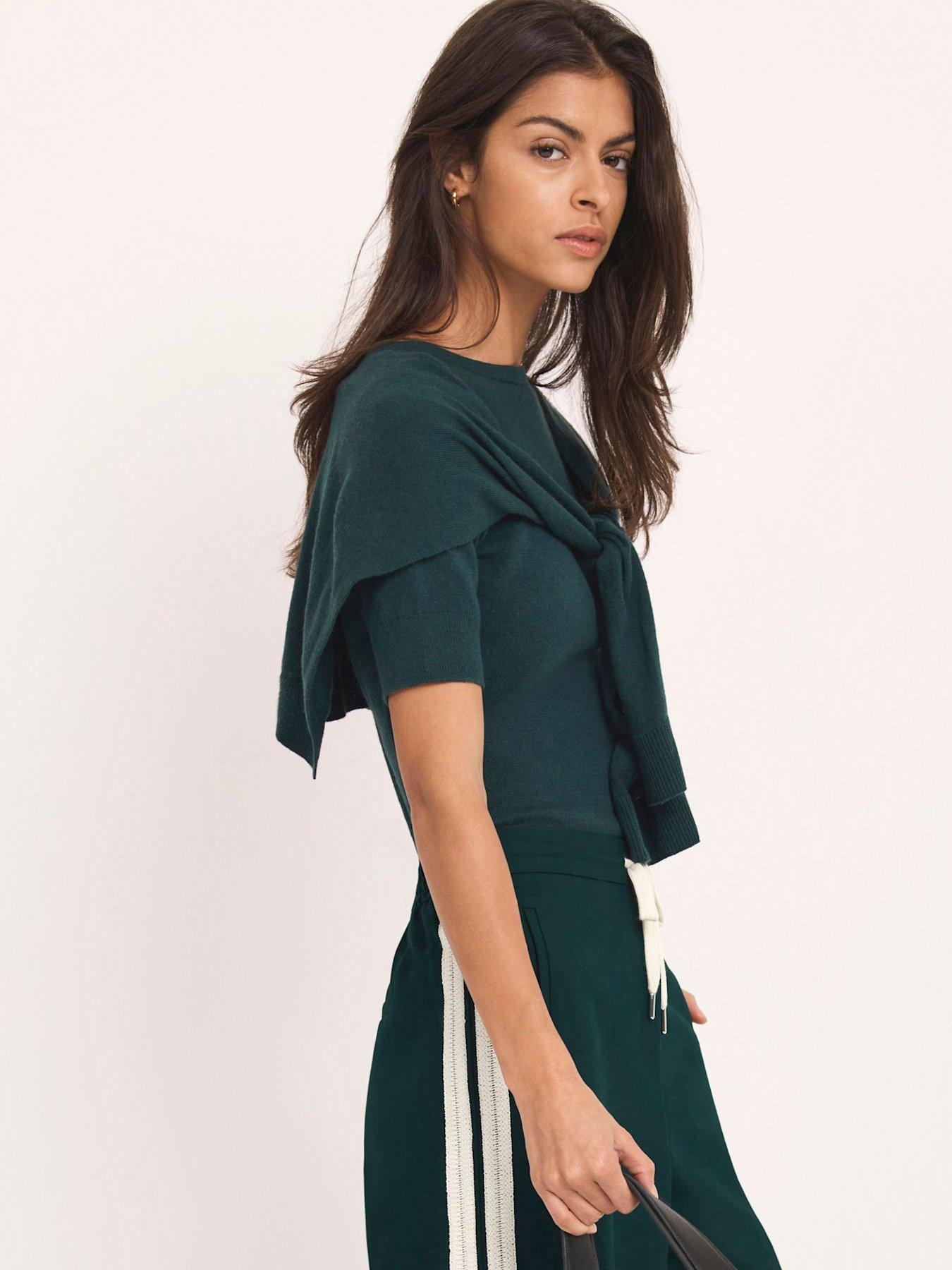 mint-velvet-teal-scarf-knit-jumper-greenfront