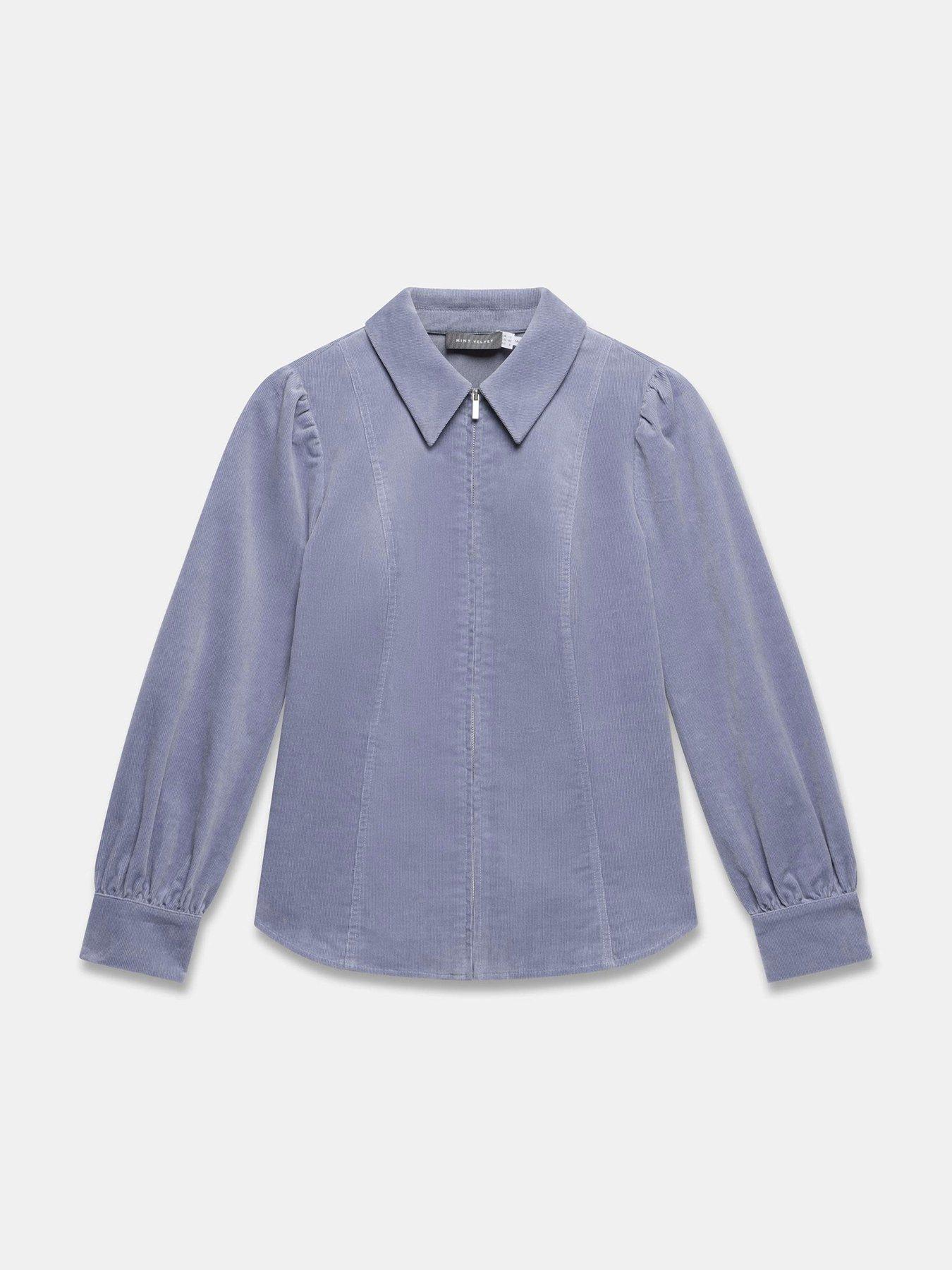 mint-velvet-cord-zip-front-shirt-bluedetail