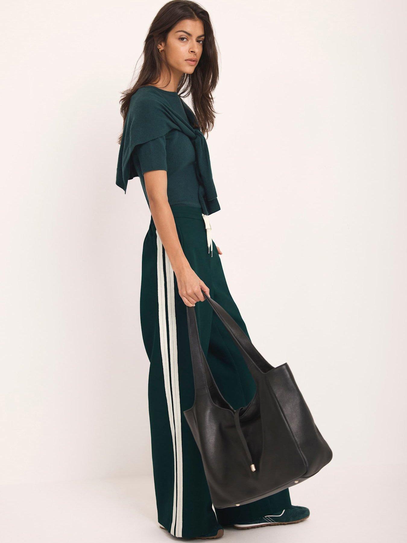 mint-velvet-teal-side-stripe-trouserfront