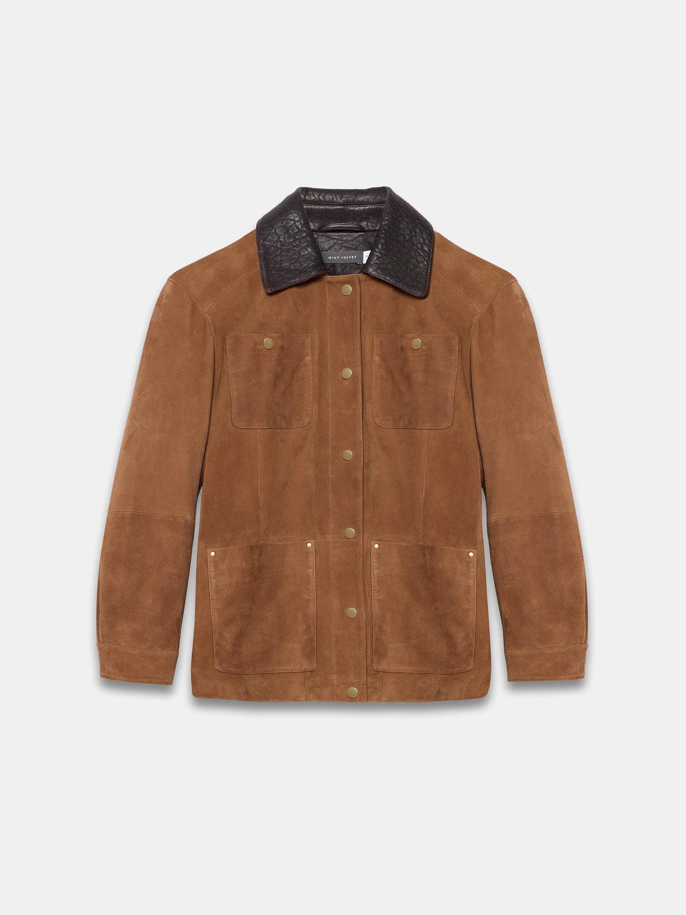 mint-velvet-cognac-suede-barn-jacket-browndetail
