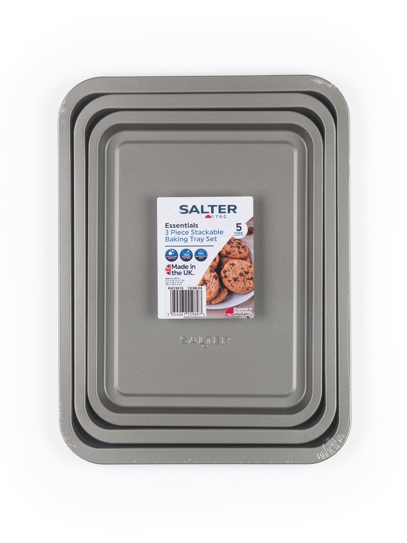 Image 2 of 7 of Salter Salter Essentials 3pc Baking Tray Set