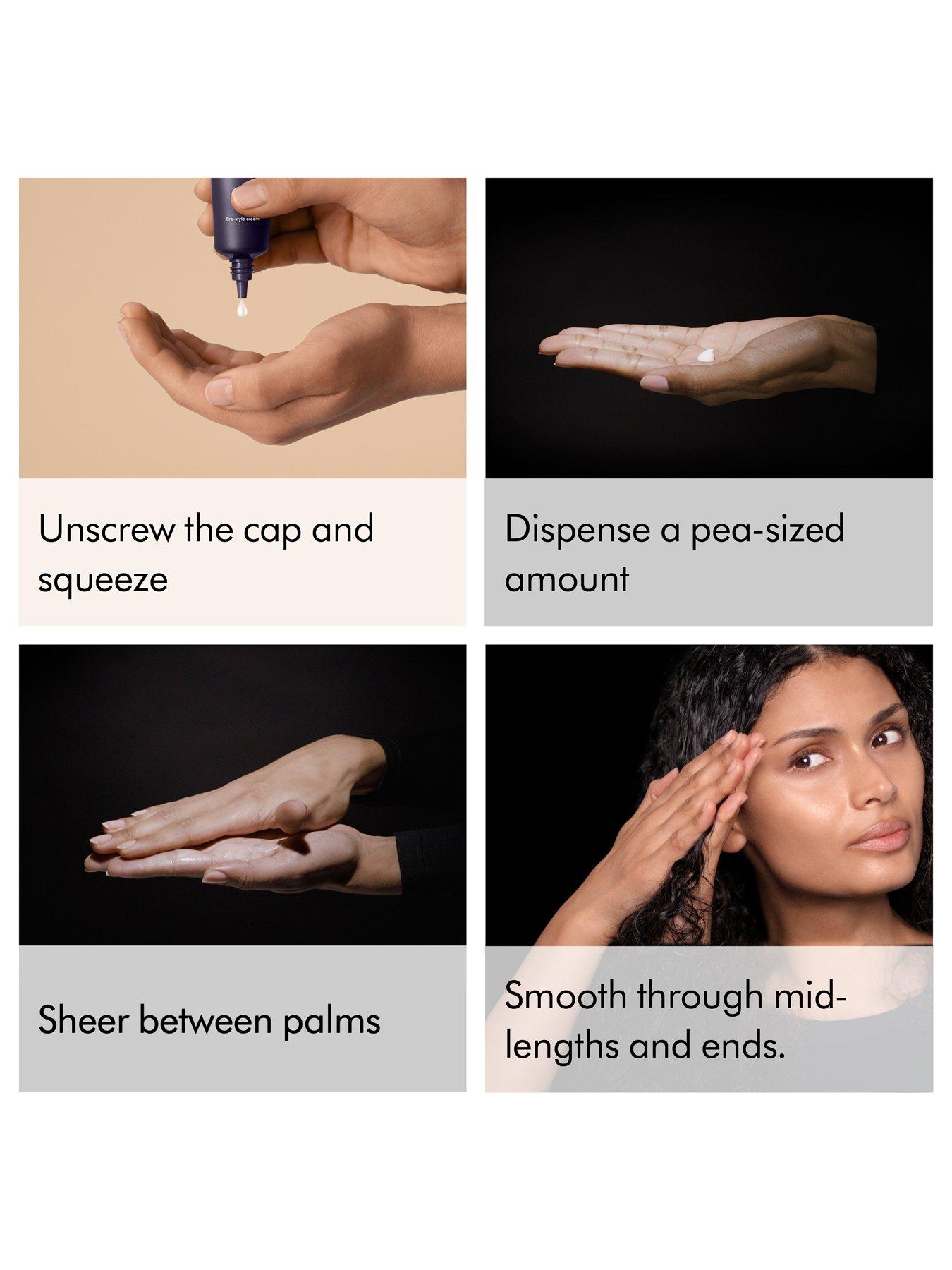 Image 4 of 7 of Dyson Chitosan&trade; Pre-style cream Travel Mini Curly to Coily Rich Conditioning 30ml