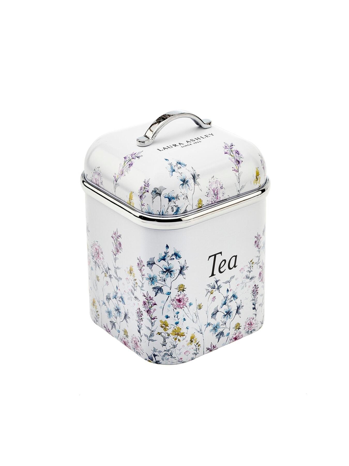 Image 3 of 7 of Laura Ashley Set Of 3 Storage Canisters With Removable Lids, Wild Meadow