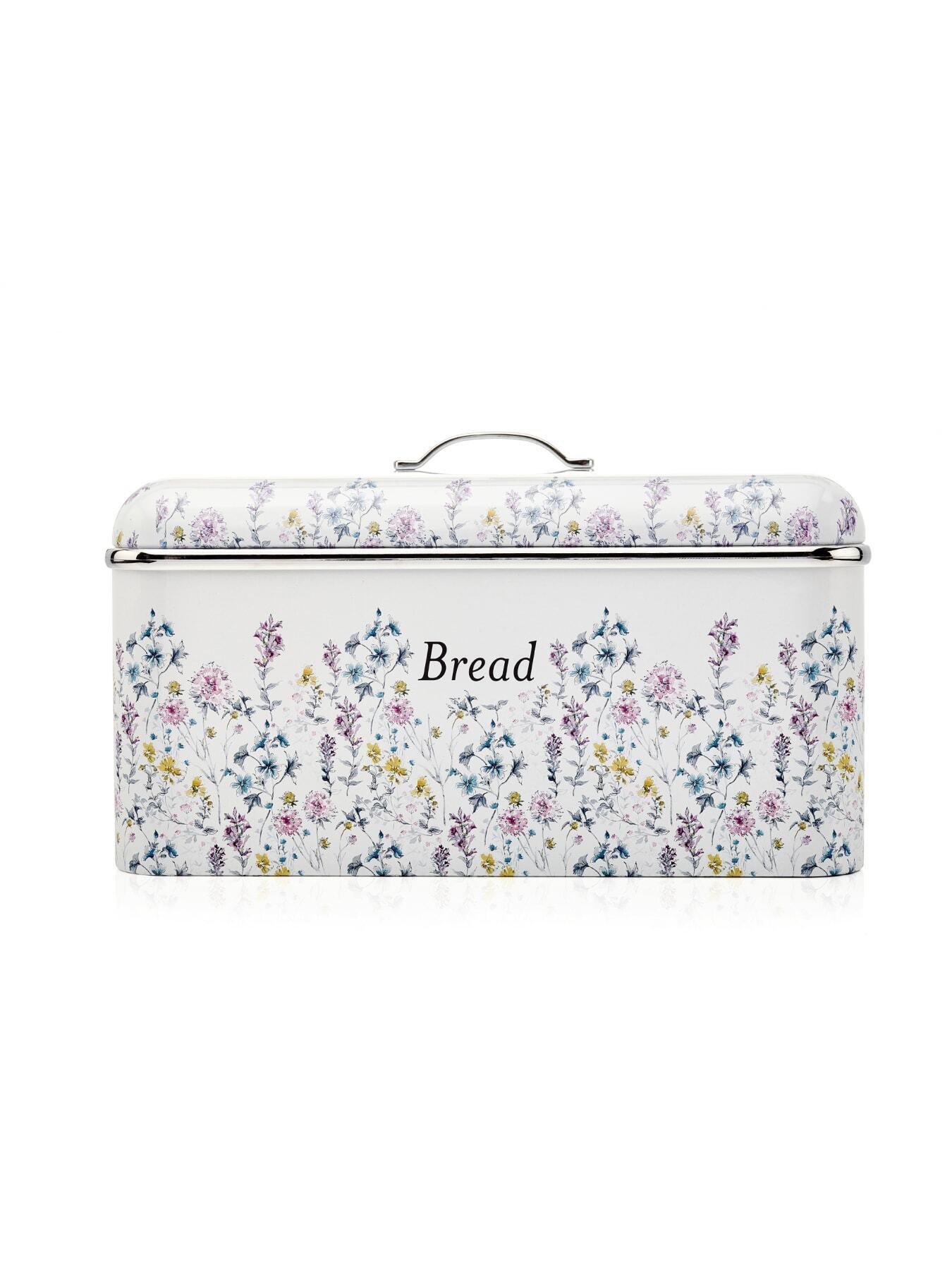 Image 6 of 6 of Laura Ashley Bread Bin With Removable Lift-top Lid, Wild Meadow