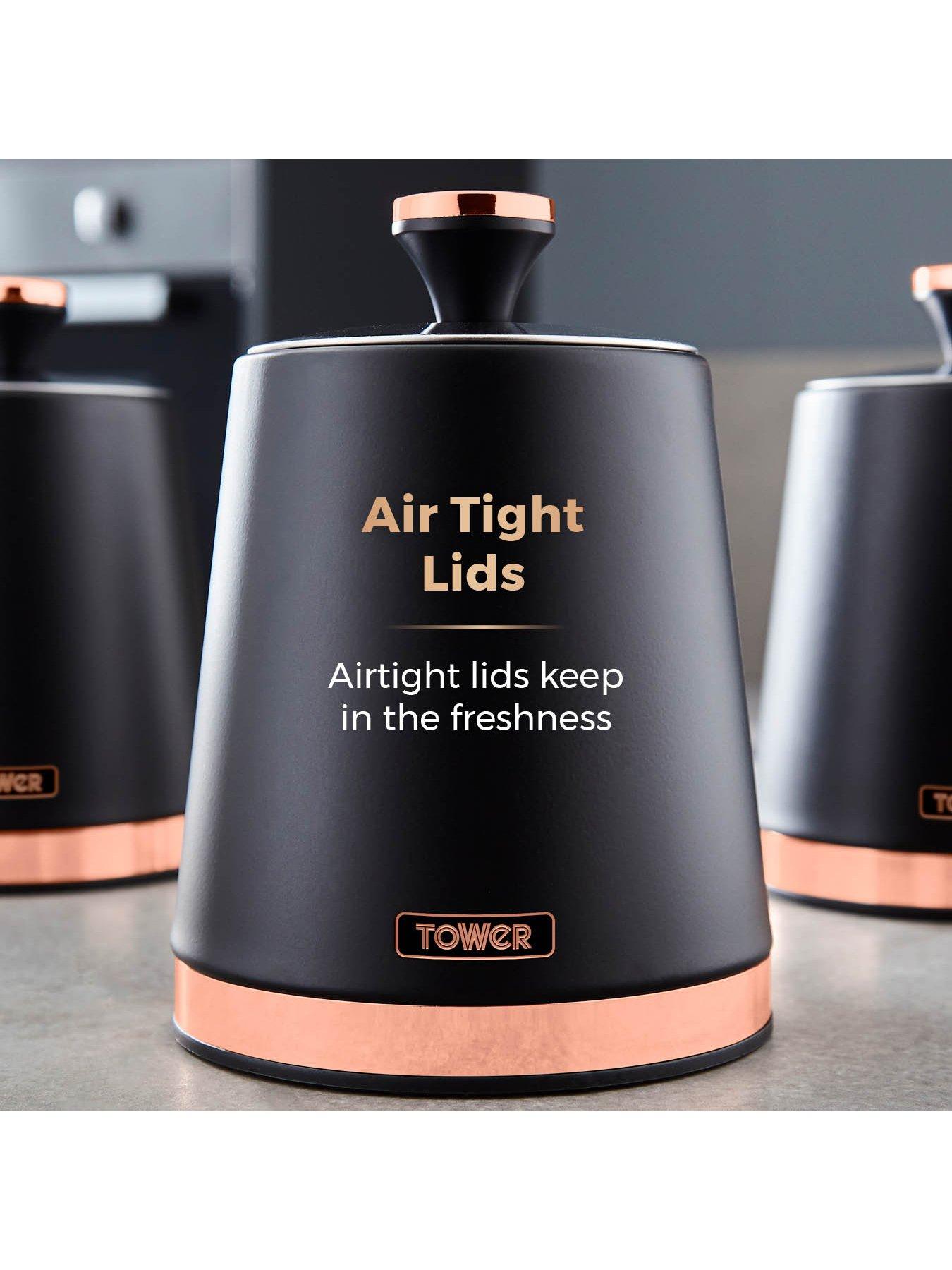 swan-cavaletto-4-piece-bread-bin-and-storage-canister-set-black-and-rose-golddetail